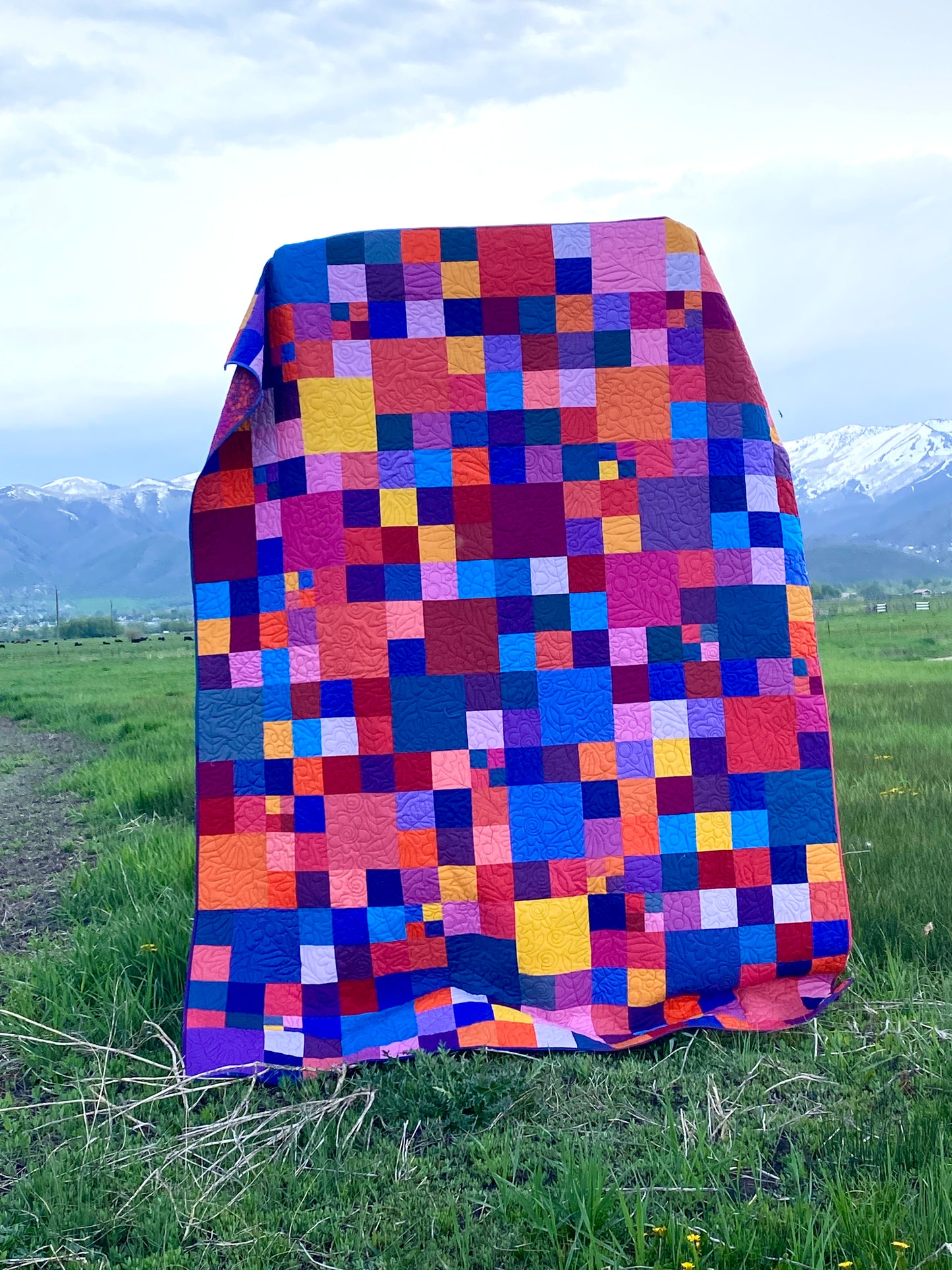 Talk of the Town quilt pattern by Amy Ellis – modern patchwork design