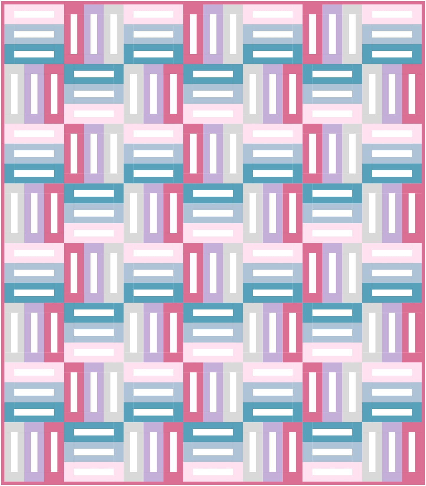 Bolts Quilt Block Pattern