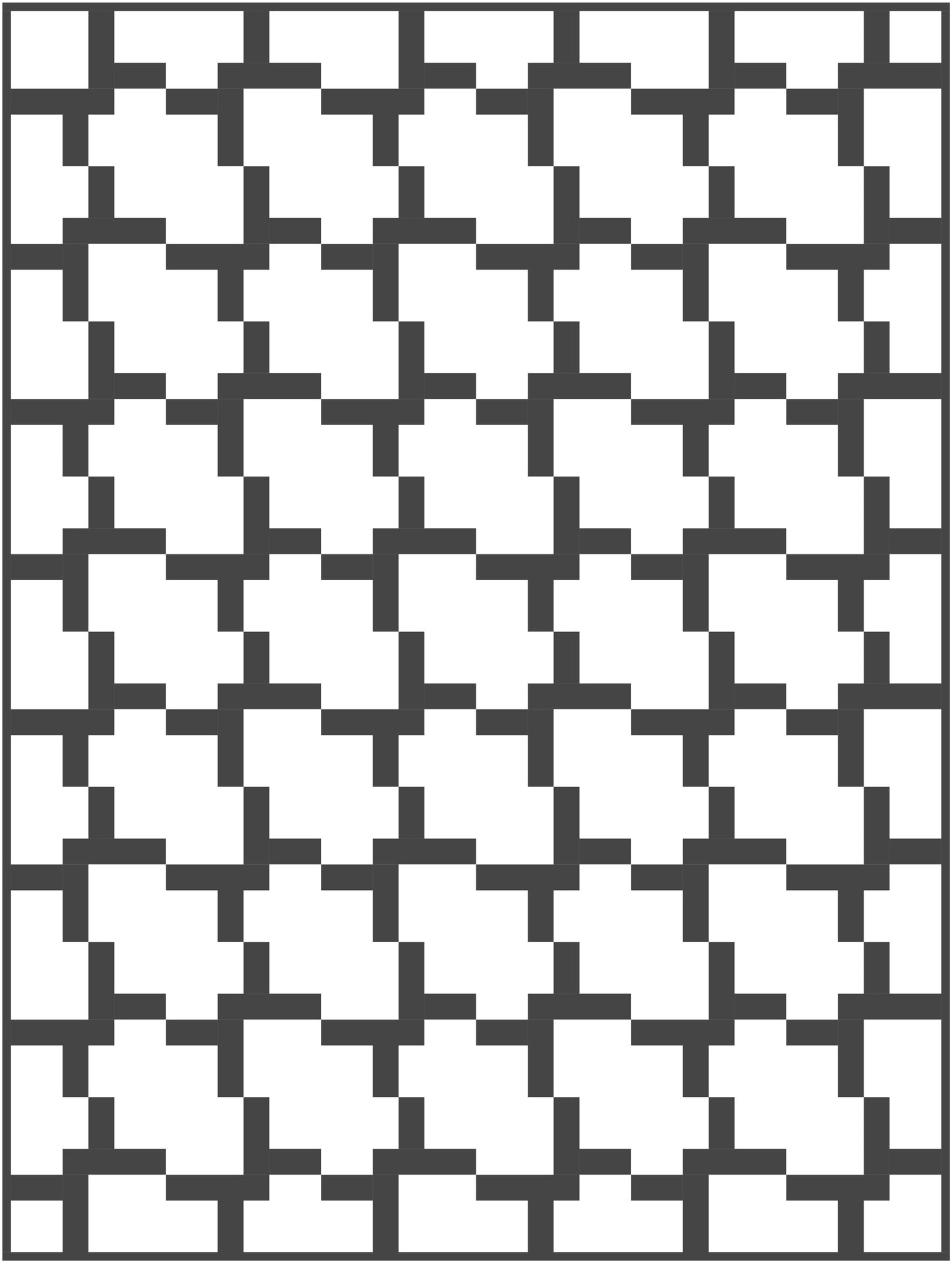 Cartwheel Quilt Block Pattern