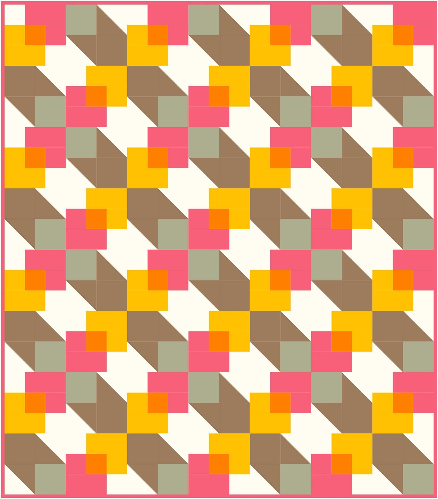 Compound Quilt Block Pattern