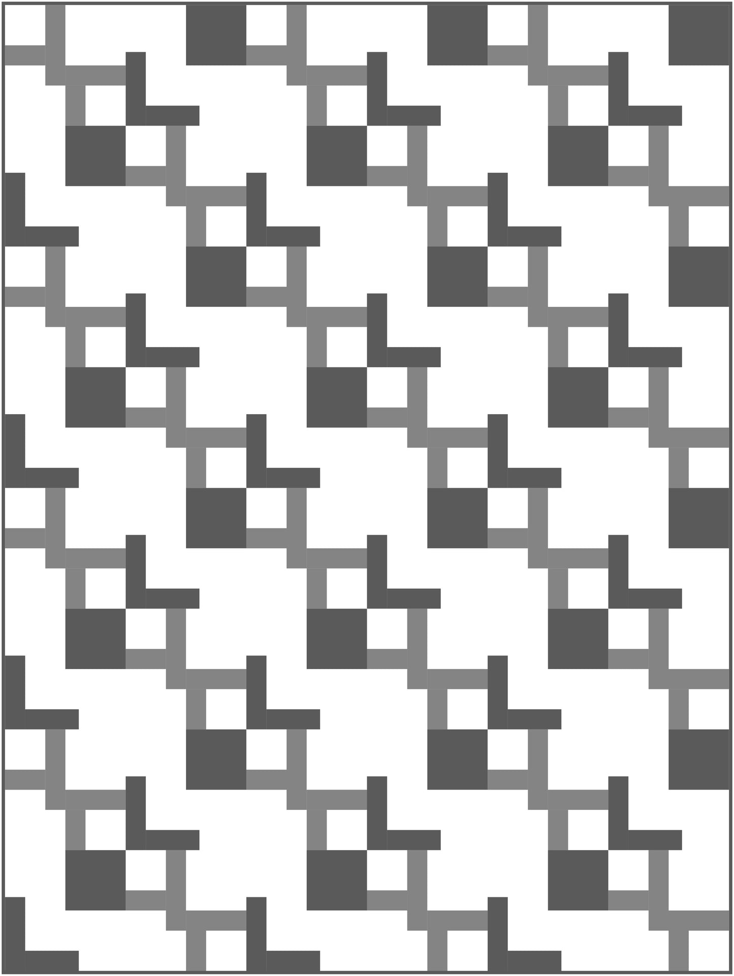 Corner Lot Quilt Block Pattern