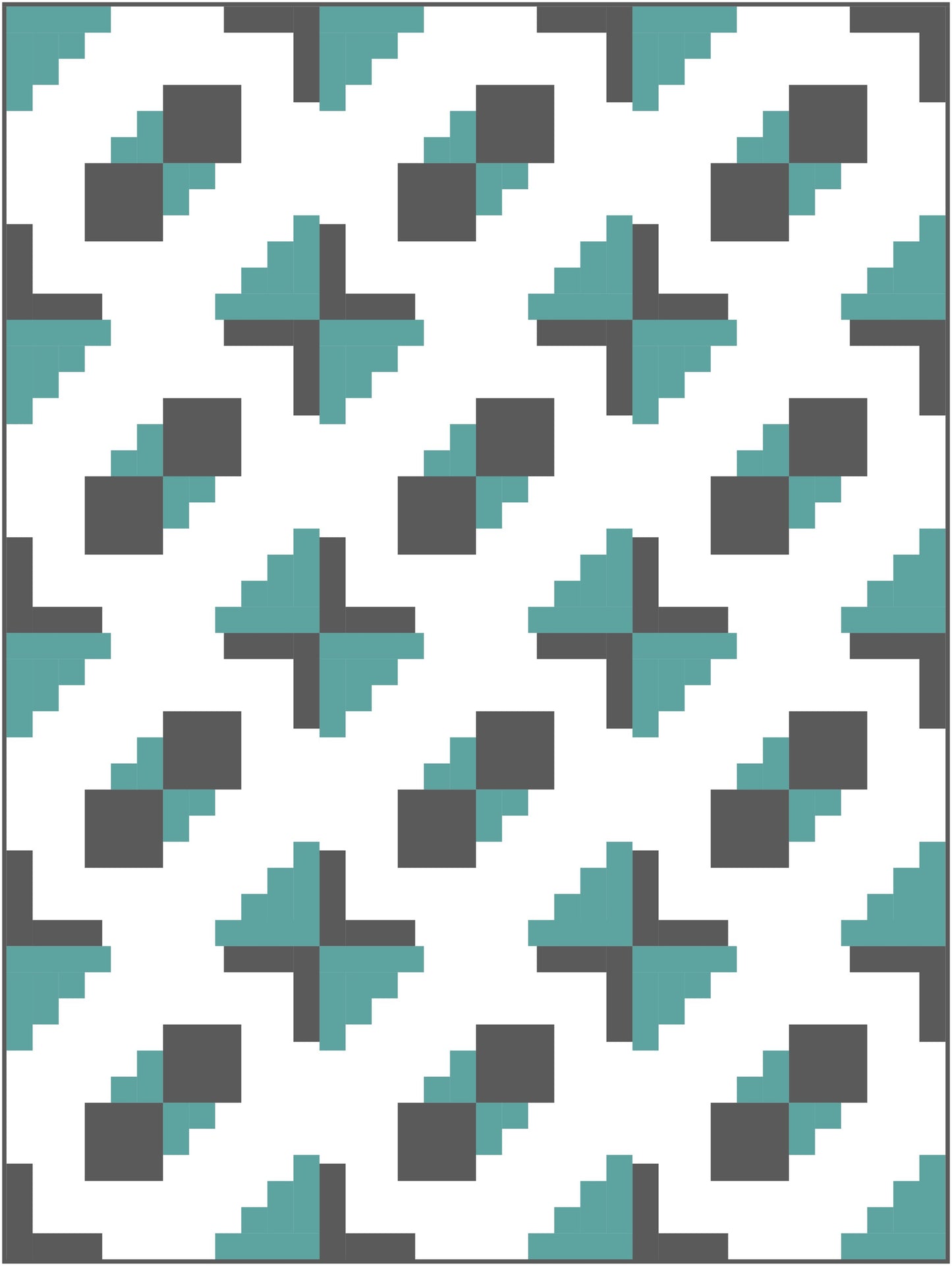 Corner Lot Quilt Block Pattern