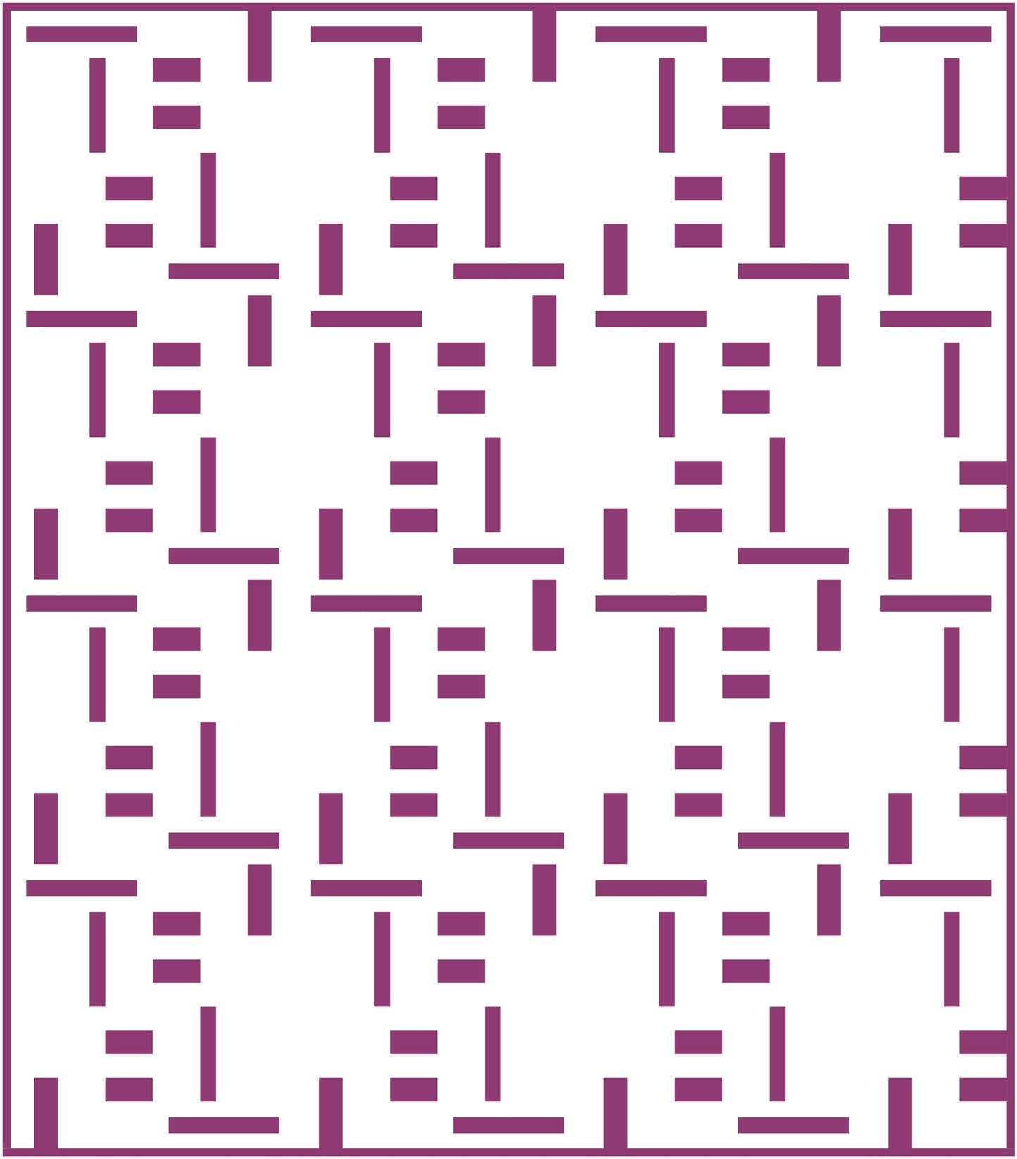 Dash Quilt Block Pattern