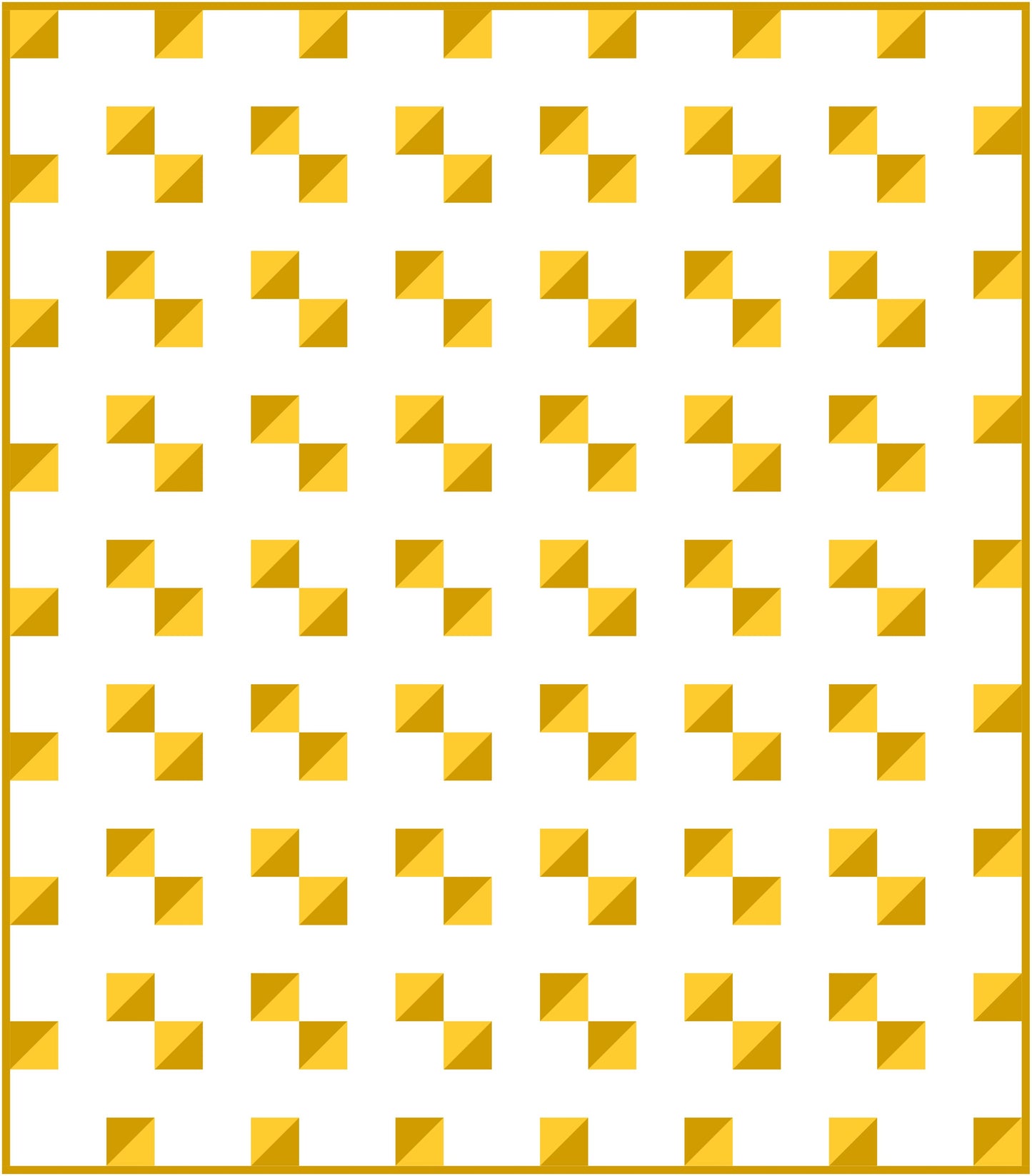 Double Time Quilt Block Pattern
