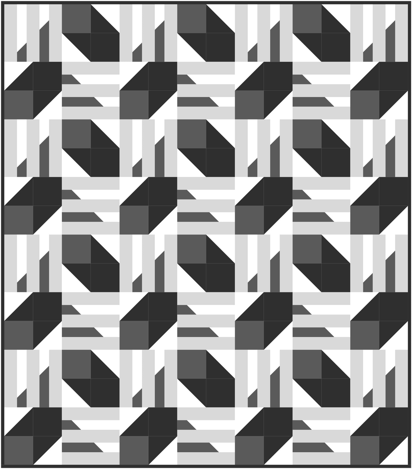 Dynamic Quilt Block Pattern