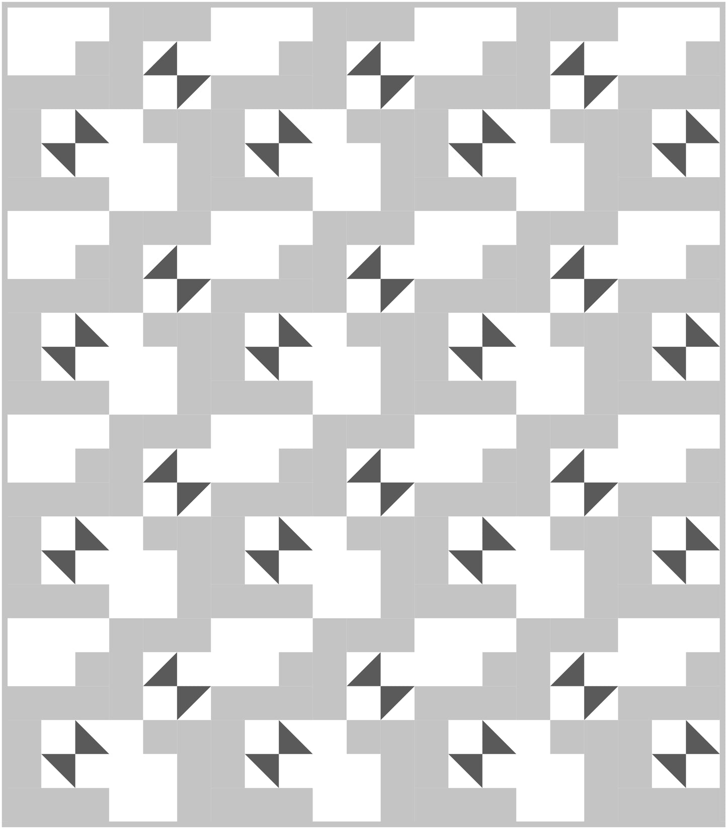 Elbow Quilt Block Pattern