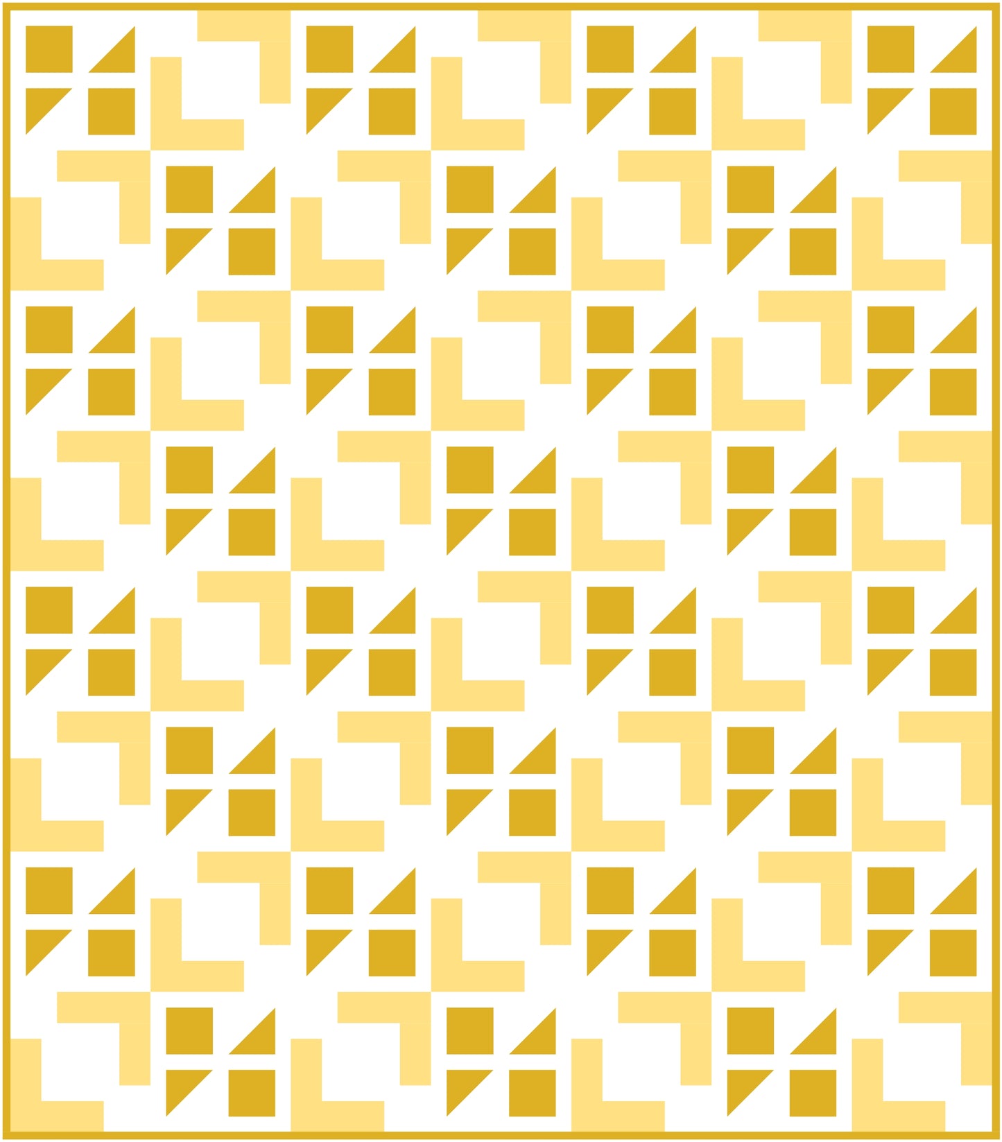 Expansive Quilt Block Pattern