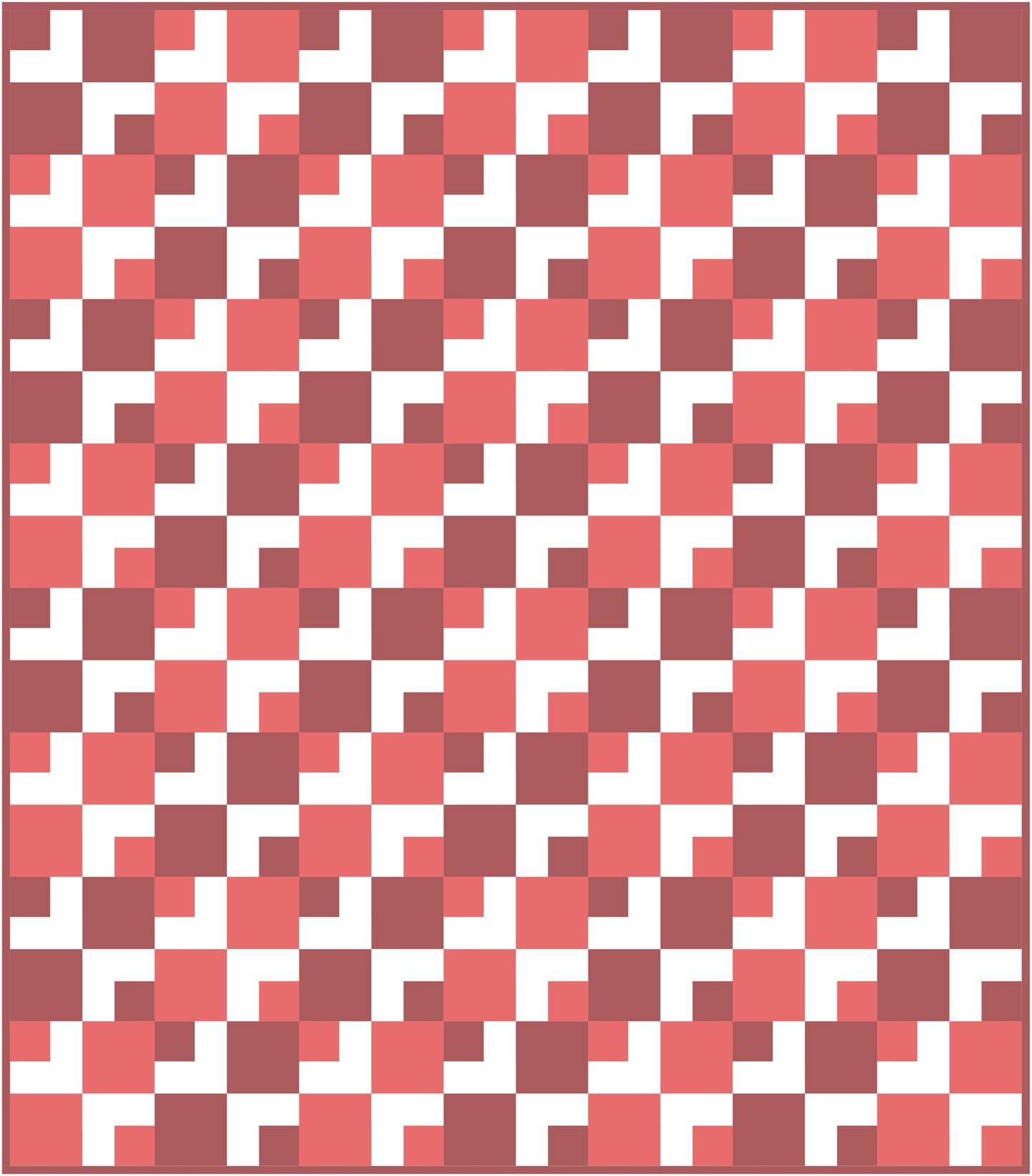 Four Corners Quilt Block Pattern