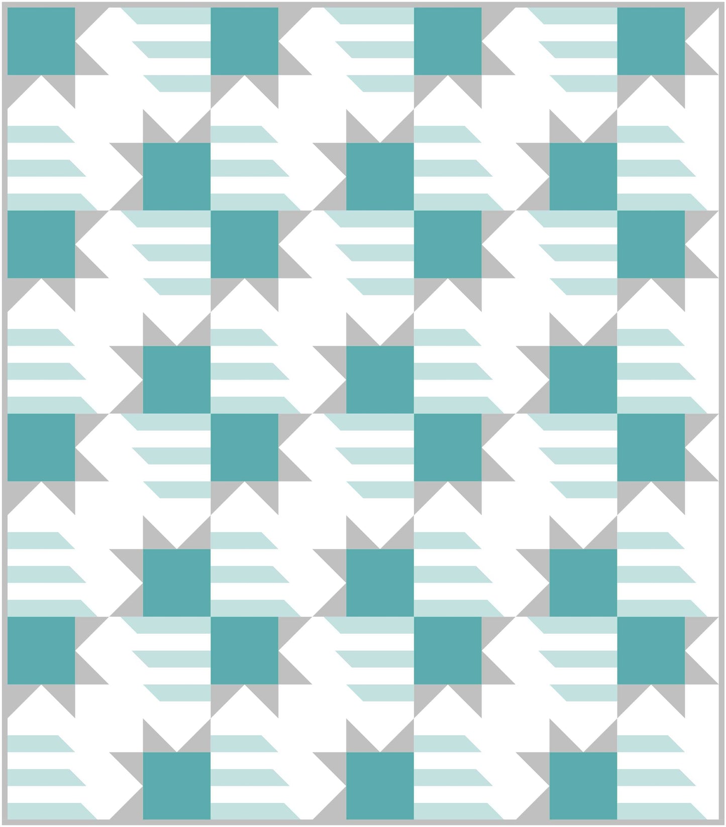 Growth Chart Quilt Block Pattern