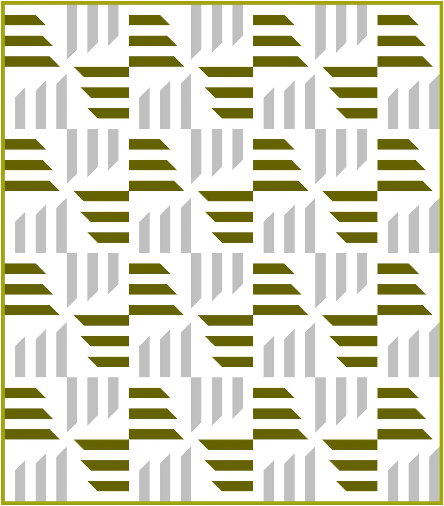 Growth Chart Quilt Block Pattern