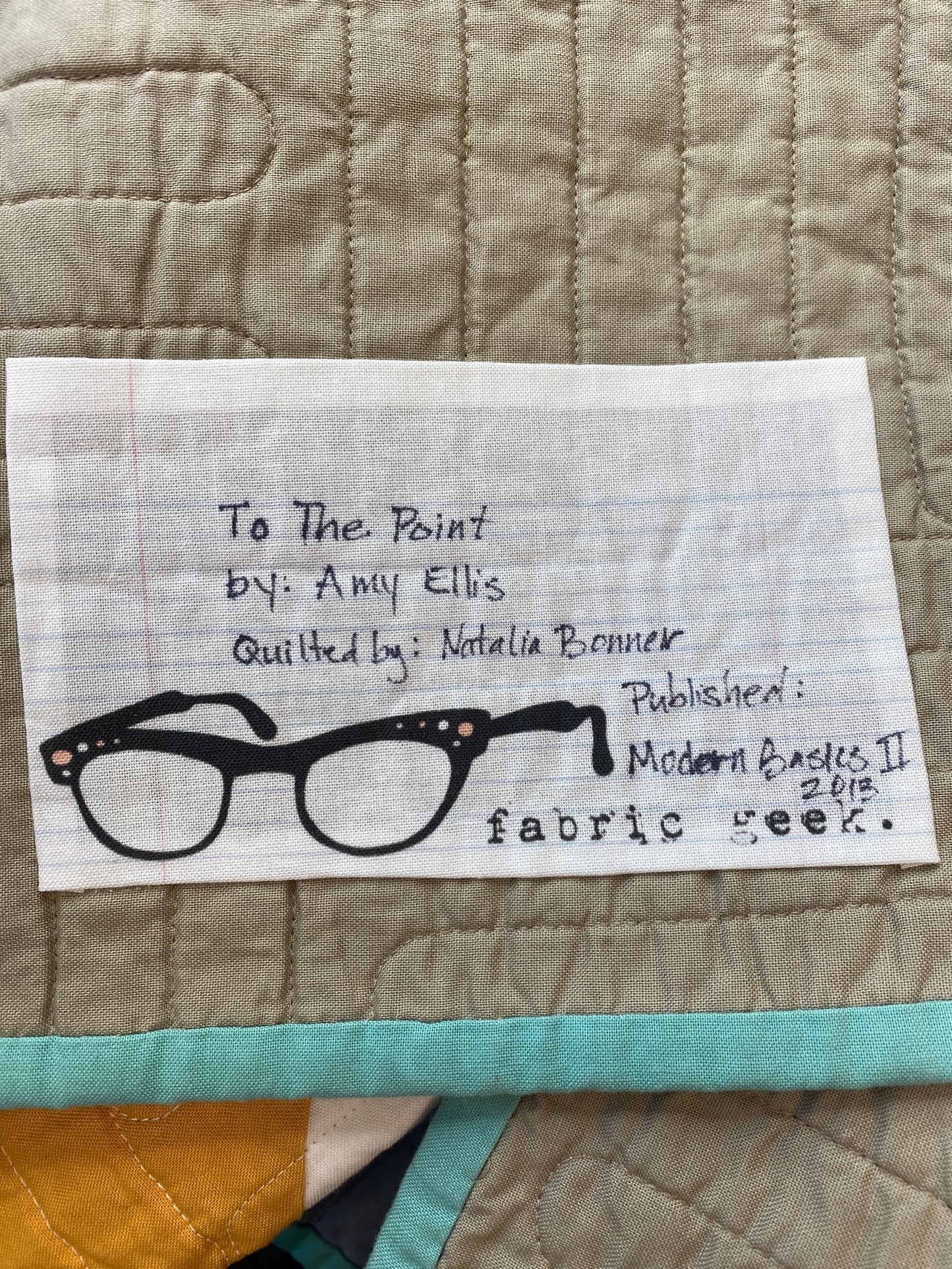 To The Point {Handmade Quilt by Amy Ellis}