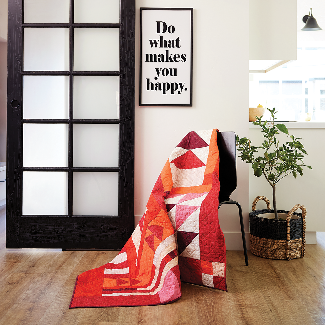 Look Up {Handmade Quilt by Amy Ellis}