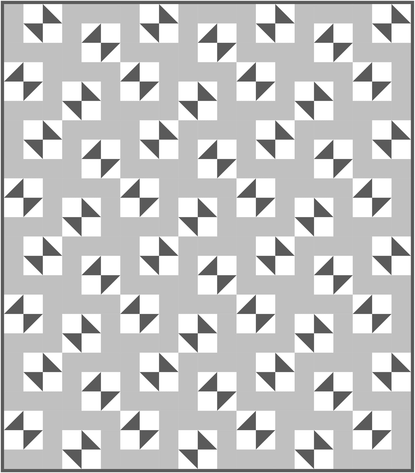 In Flight Quilt Block Pattern