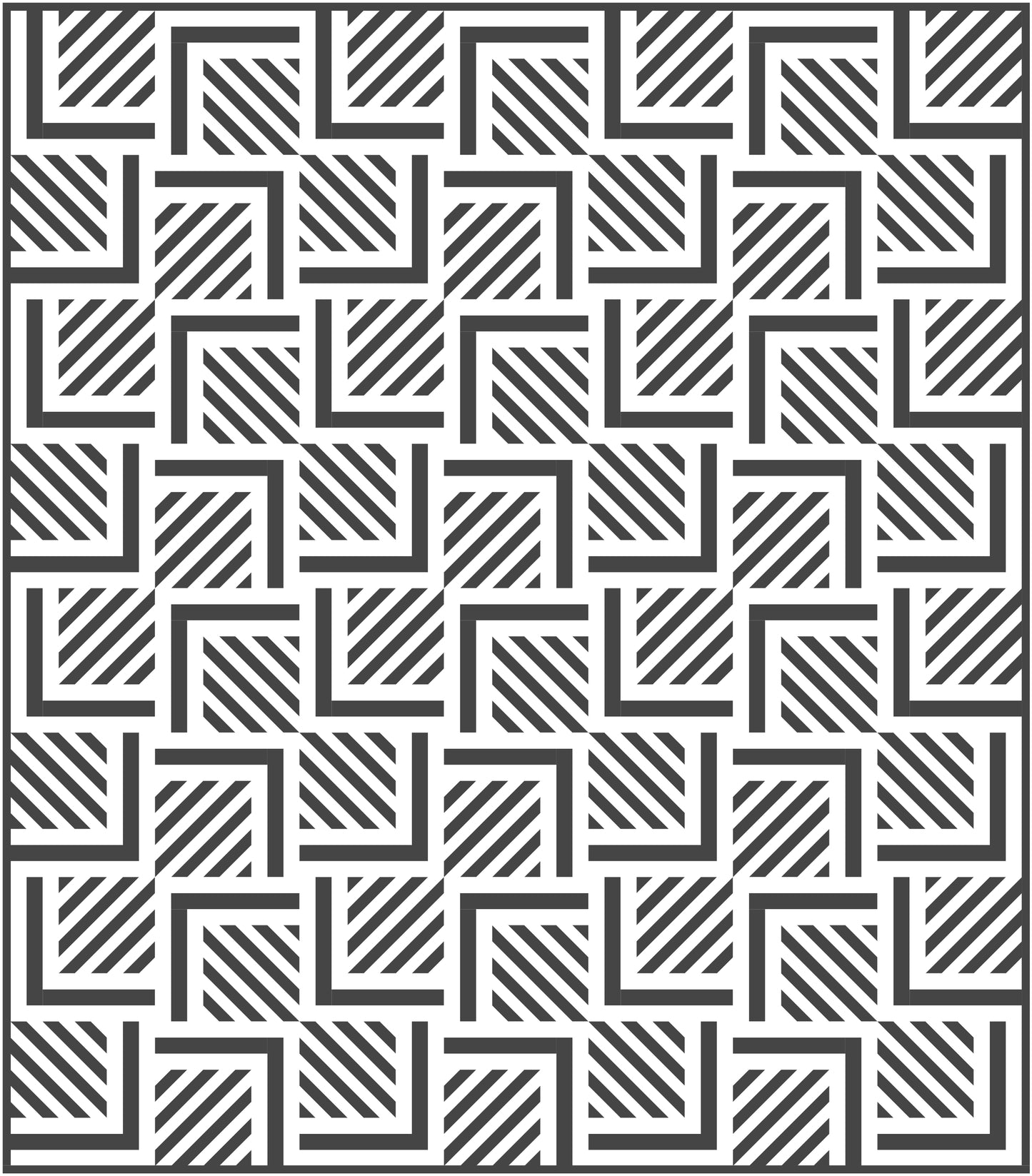 Links Quilt Block Pattern