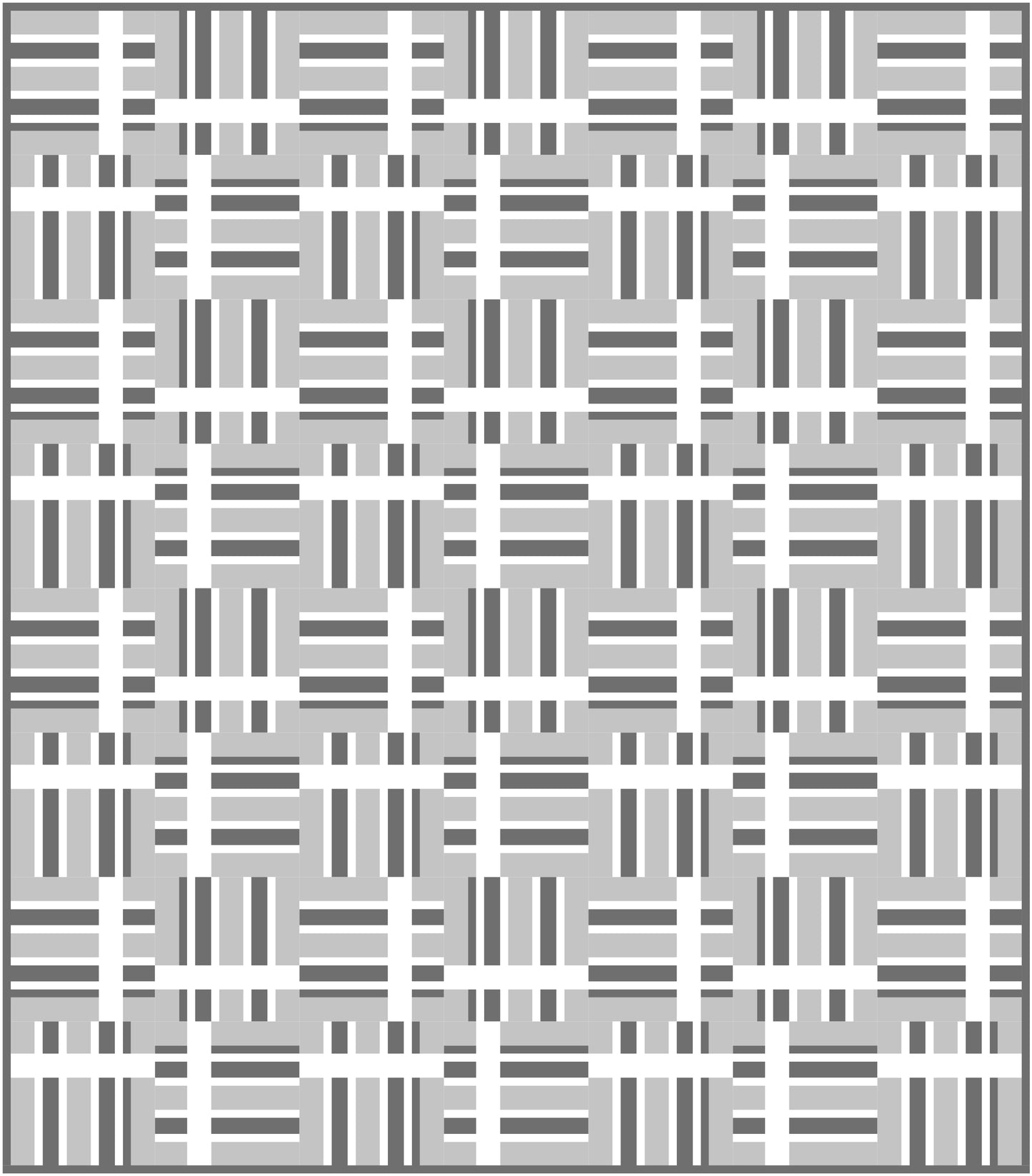 Network Quilt Block Pattern