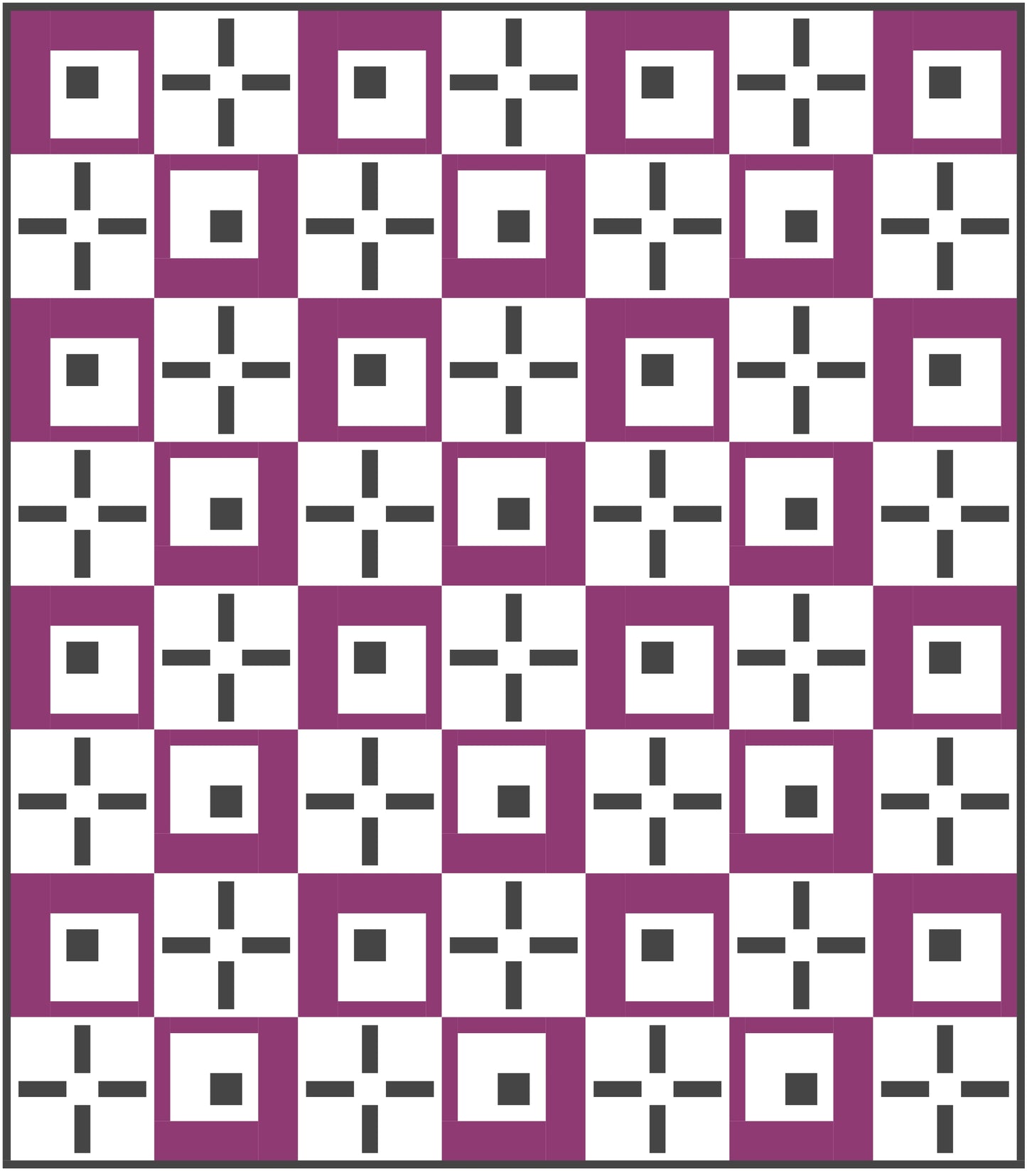 Offset Quilt Block Pattern