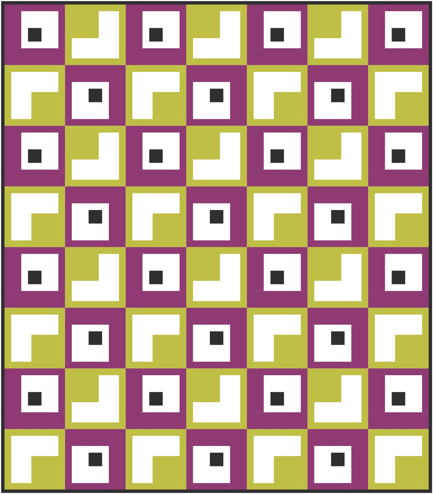 Offset Quilt Block Pattern