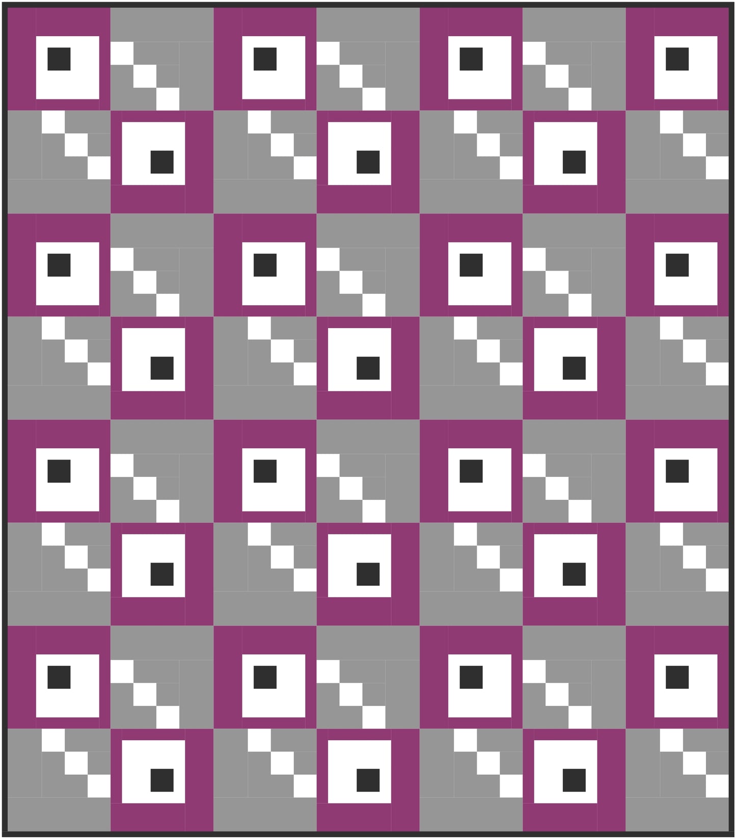 Offset Quilt Block Pattern