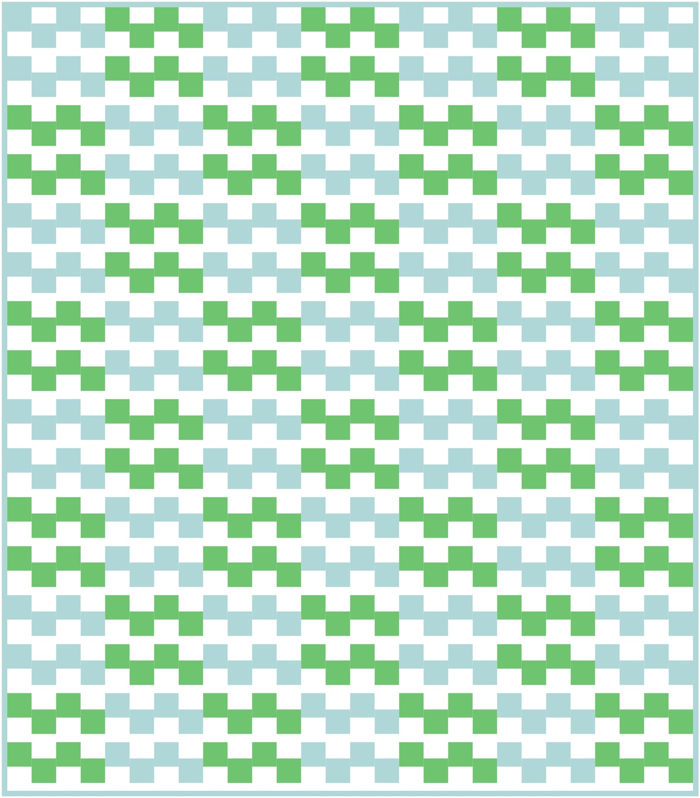 Ridges Quilt Block Pattern