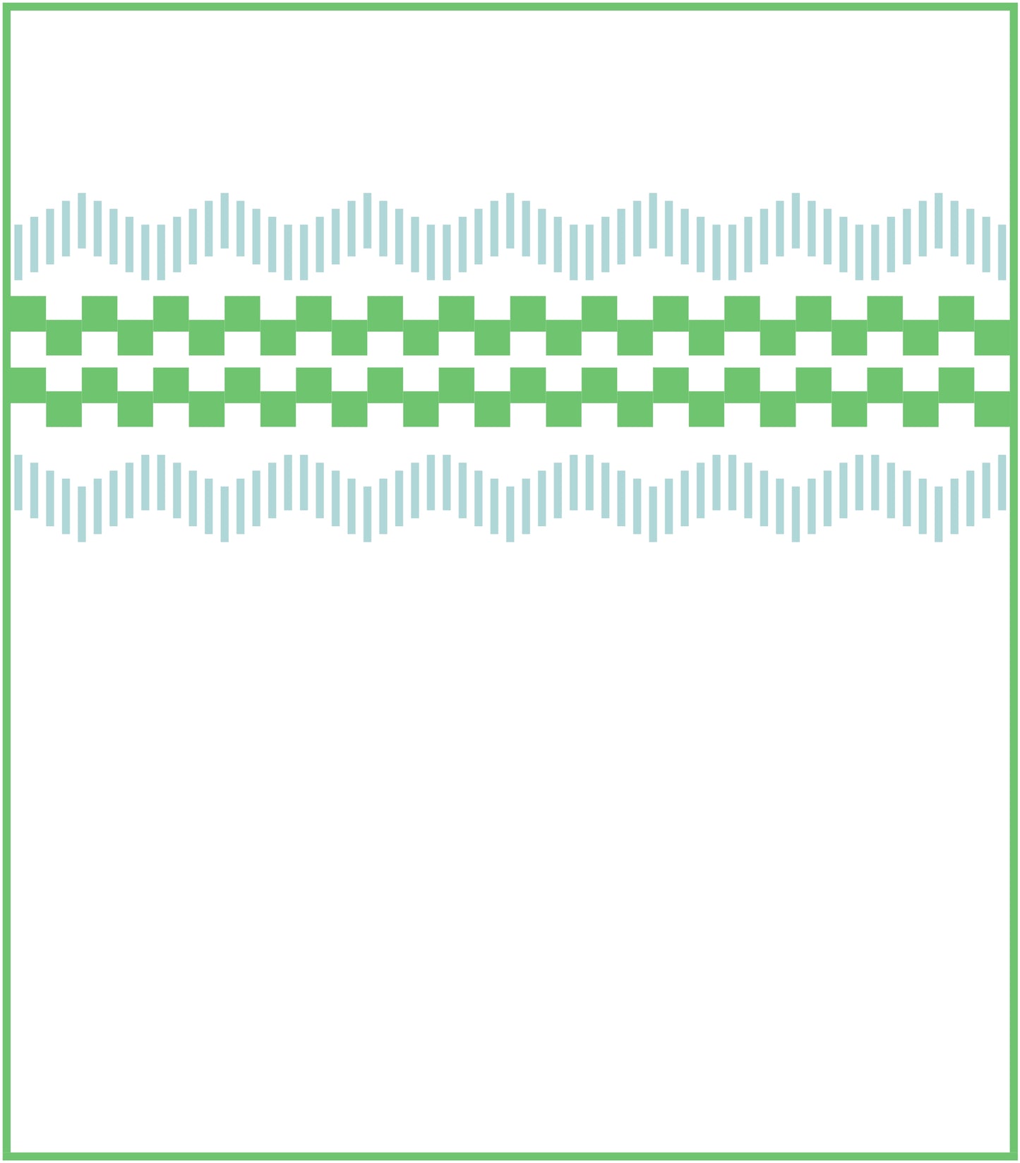 Ridges Quilt Block Pattern