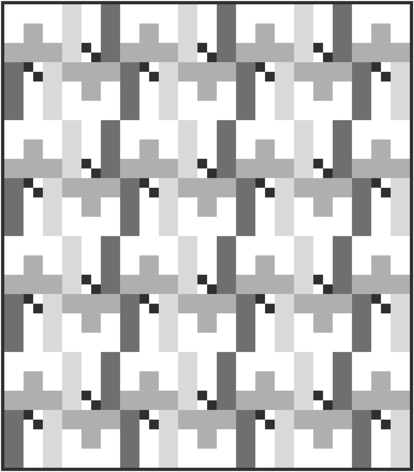 Shift Quilt Block Pattern
