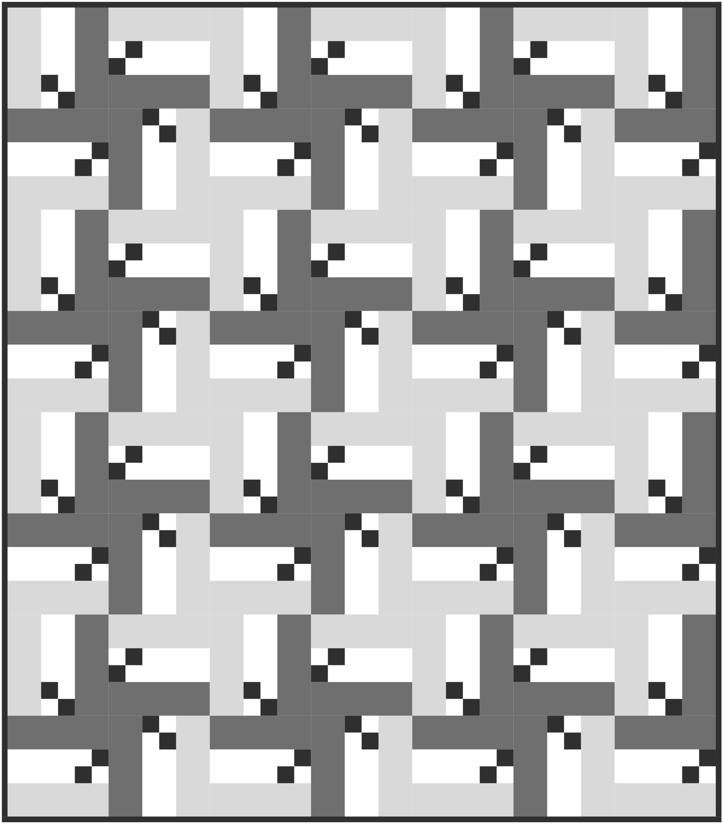 Shift Quilt Block Pattern