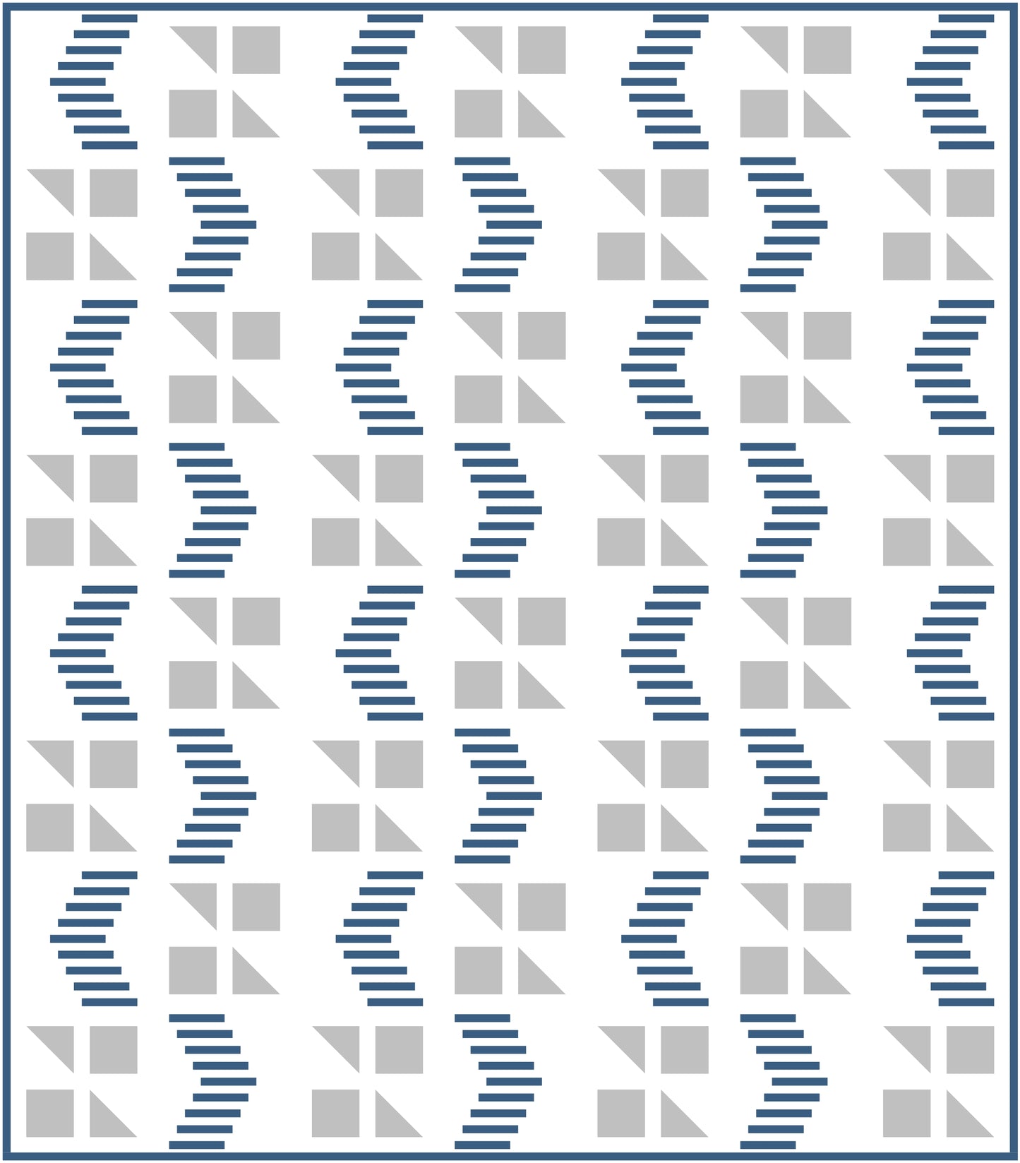 Sonar Quilt Block Pattern