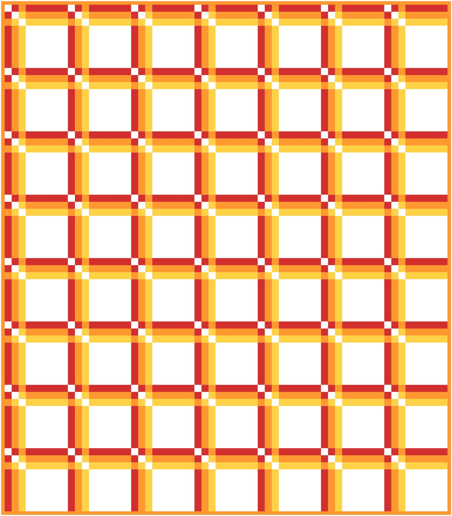 Spectrum Quilt Block Pattern