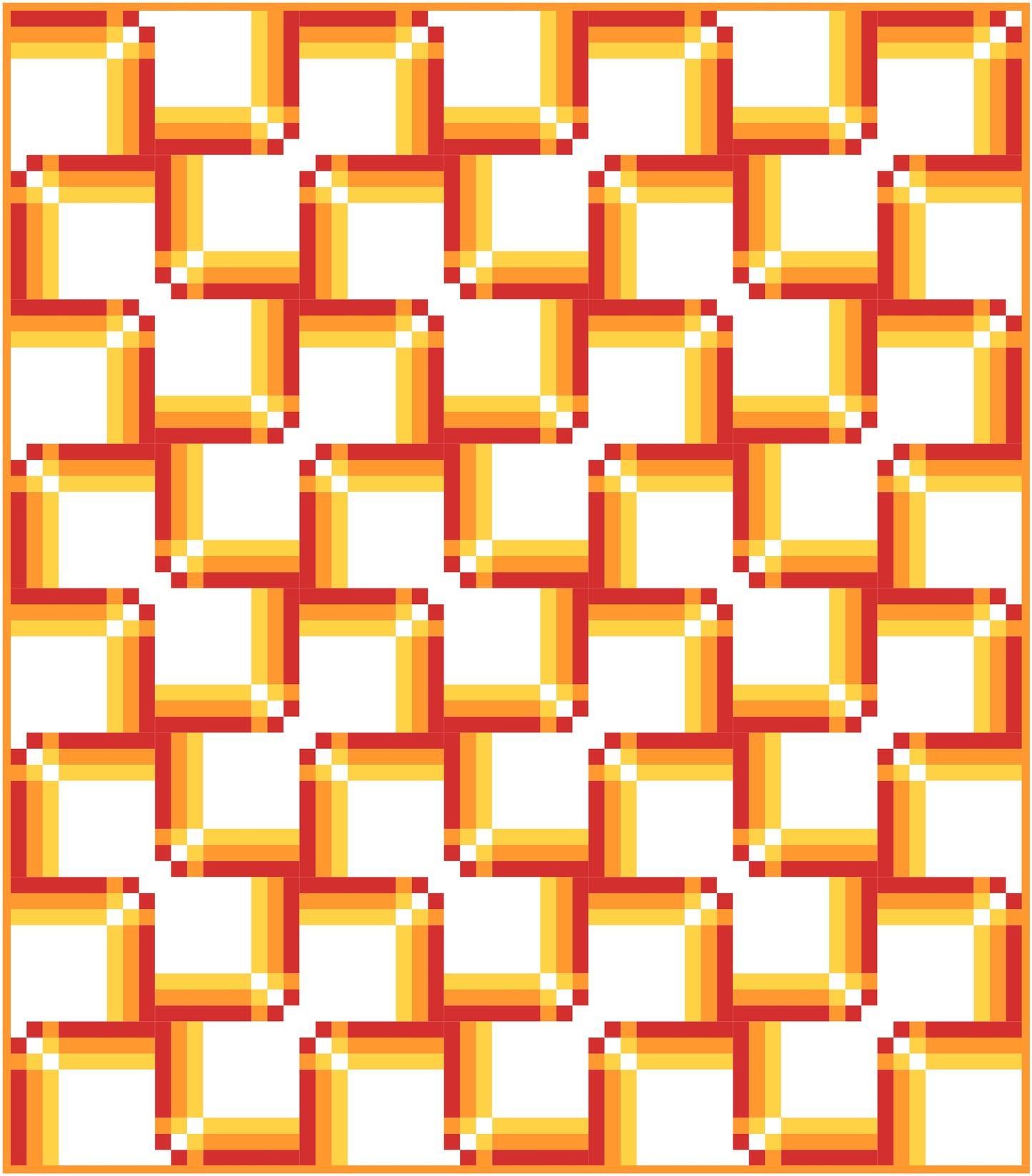 Spectrum Quilt Block Pattern