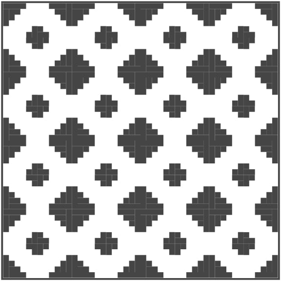 Staircase Quilt Block Pattern