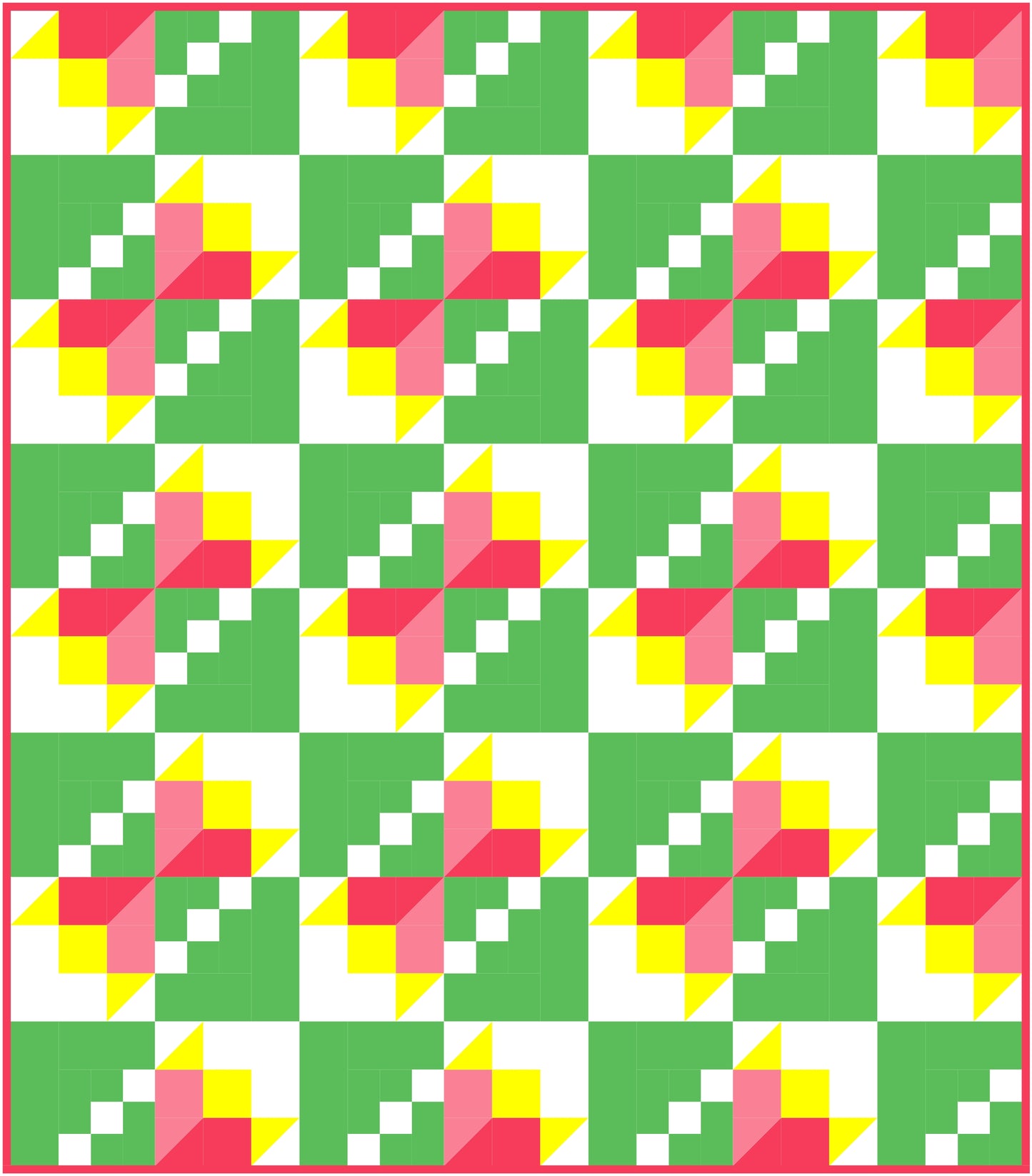 Steps Quilt Block Pattern