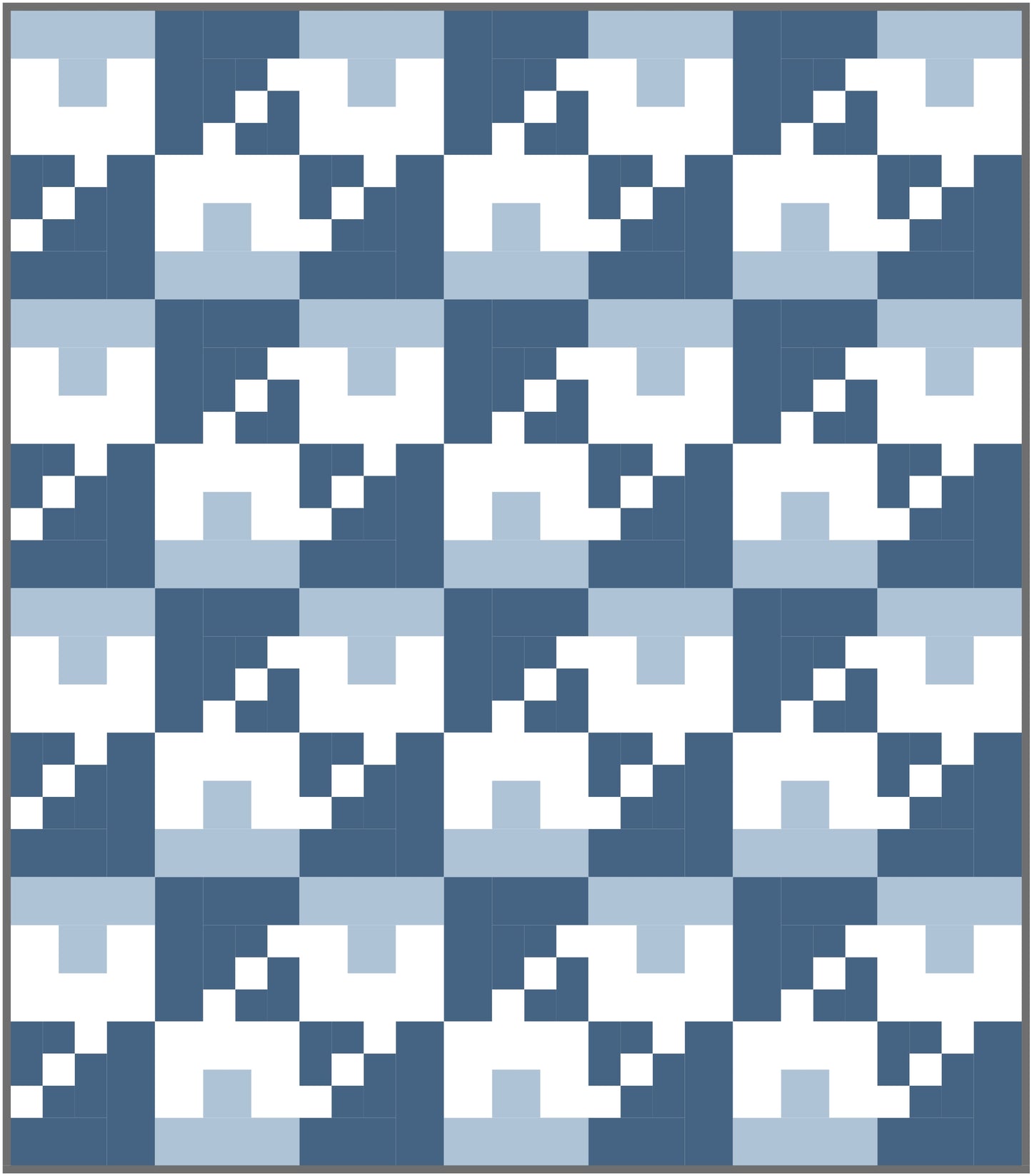 Steps Quilt Block Pattern