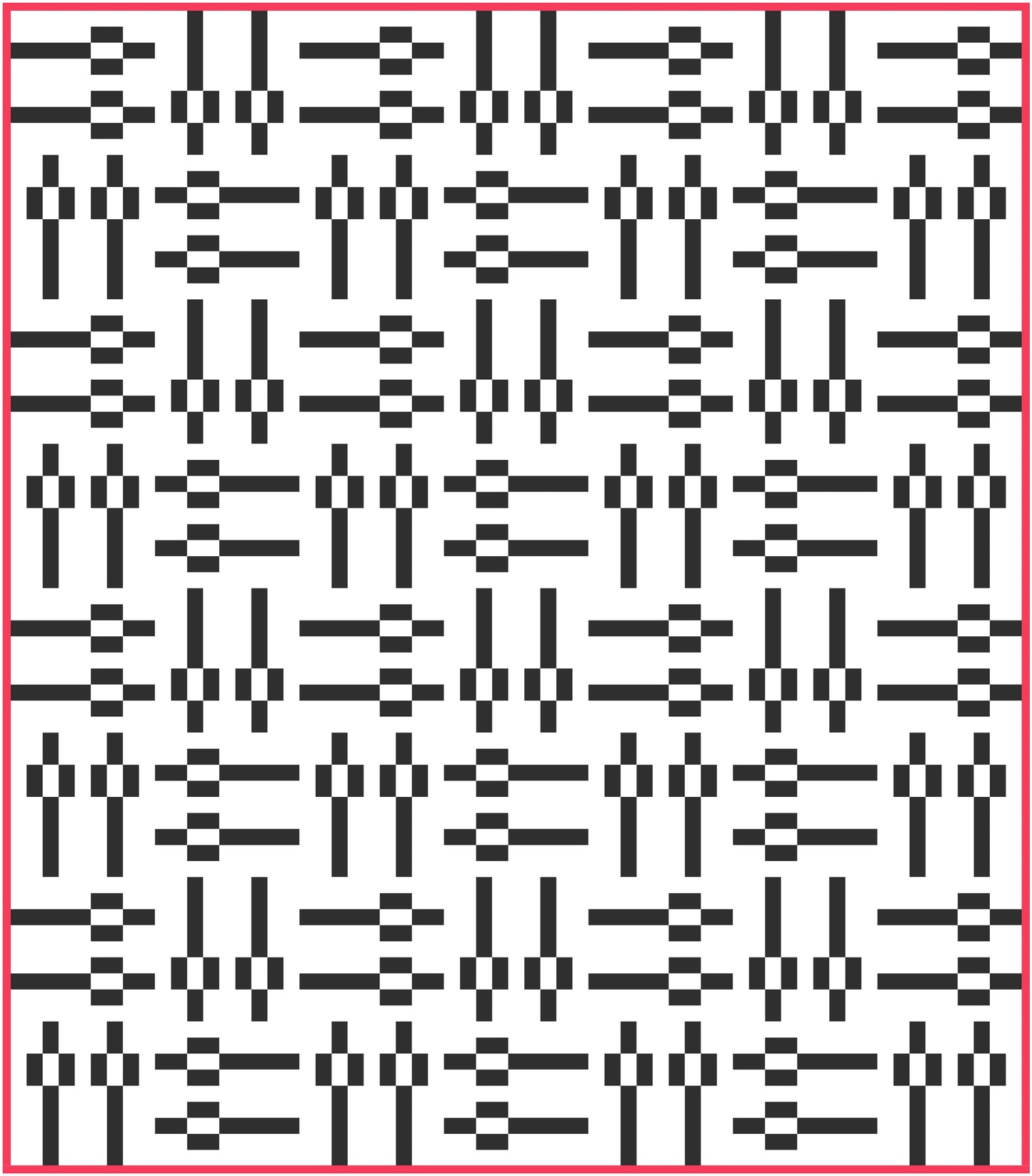 Stretch Quilt Block Pattern