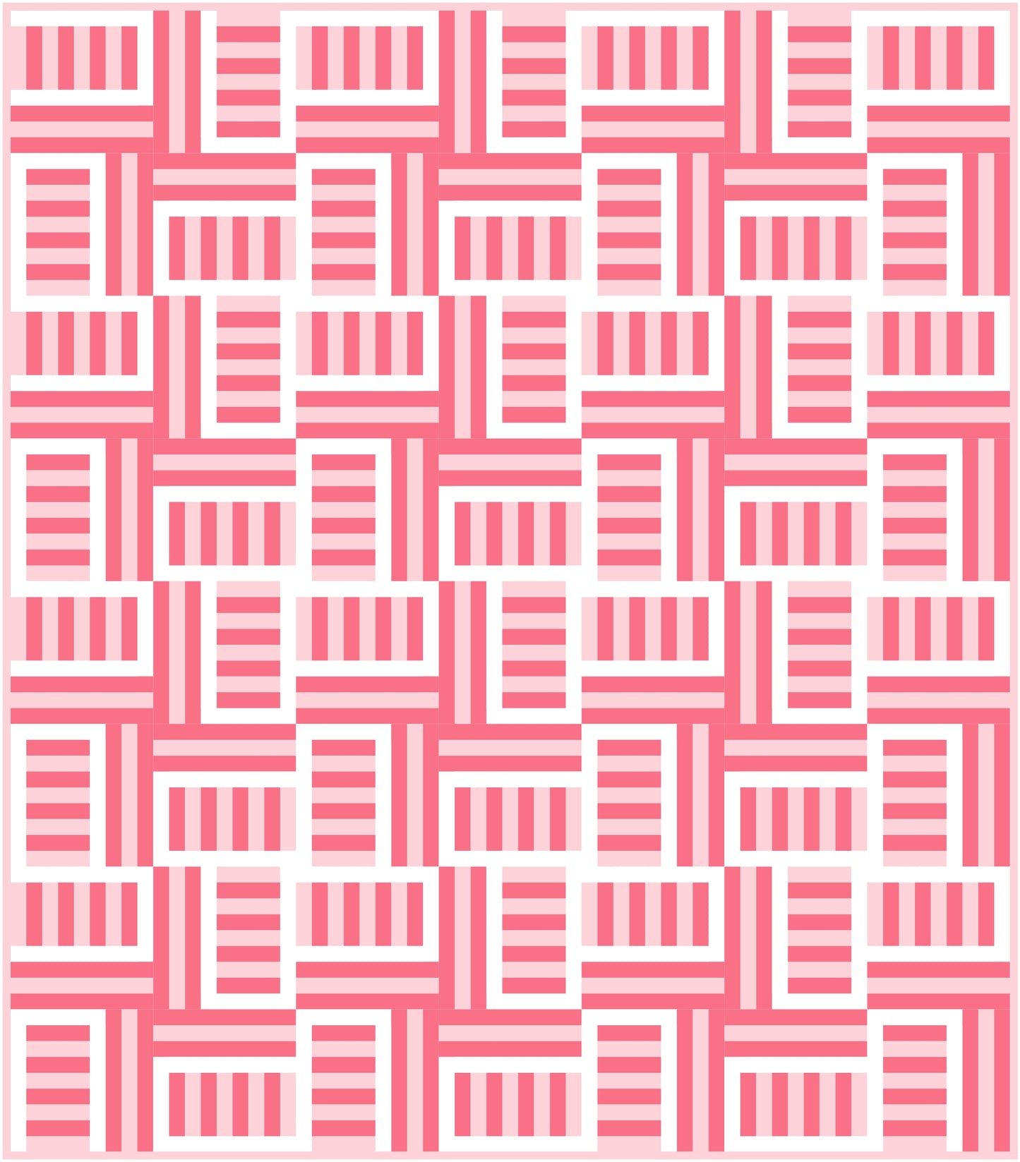 Stripes Quilt Block Pattern