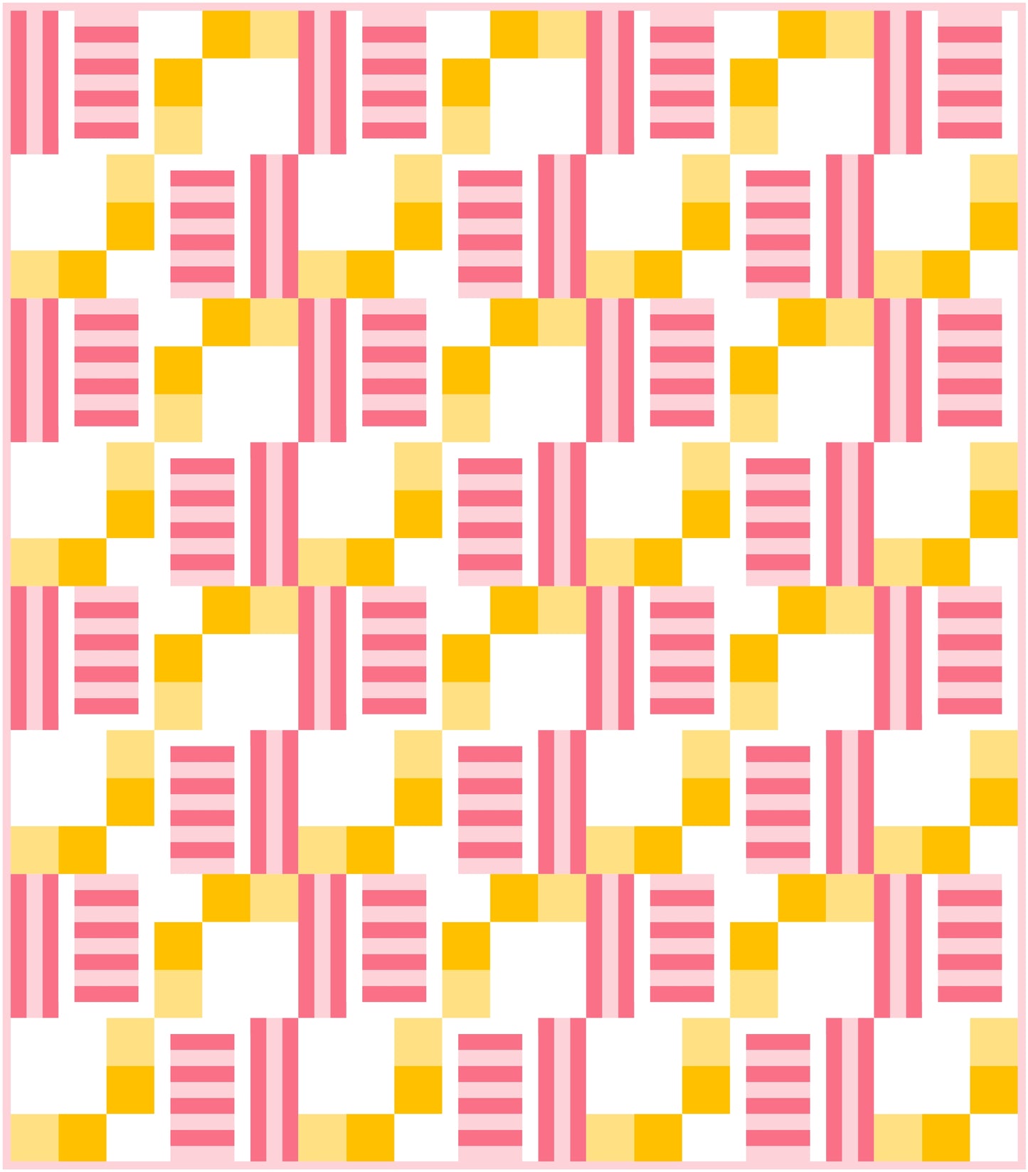 Stripes Quilt Block Pattern