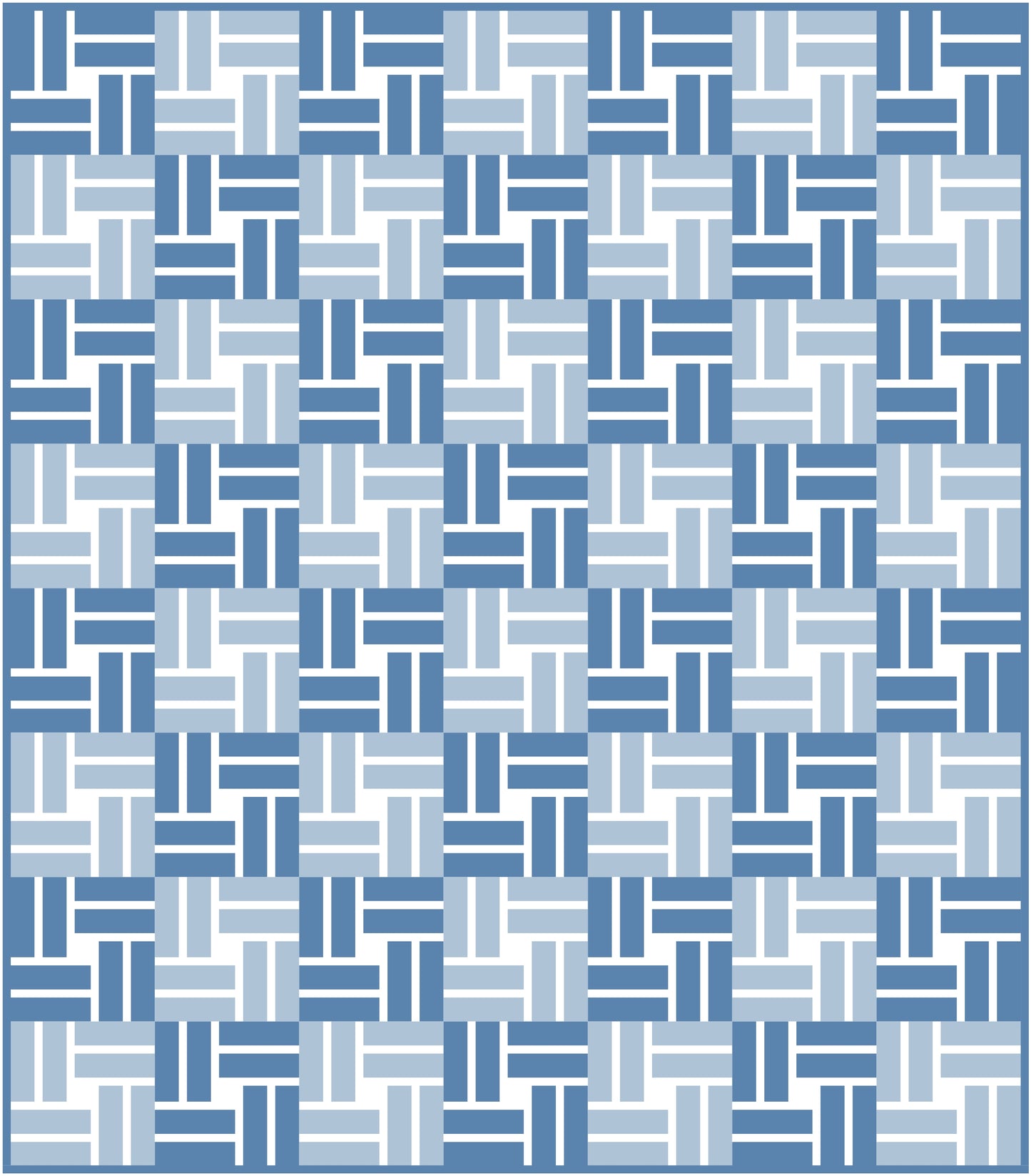 Tangle Quilt Block Pattern