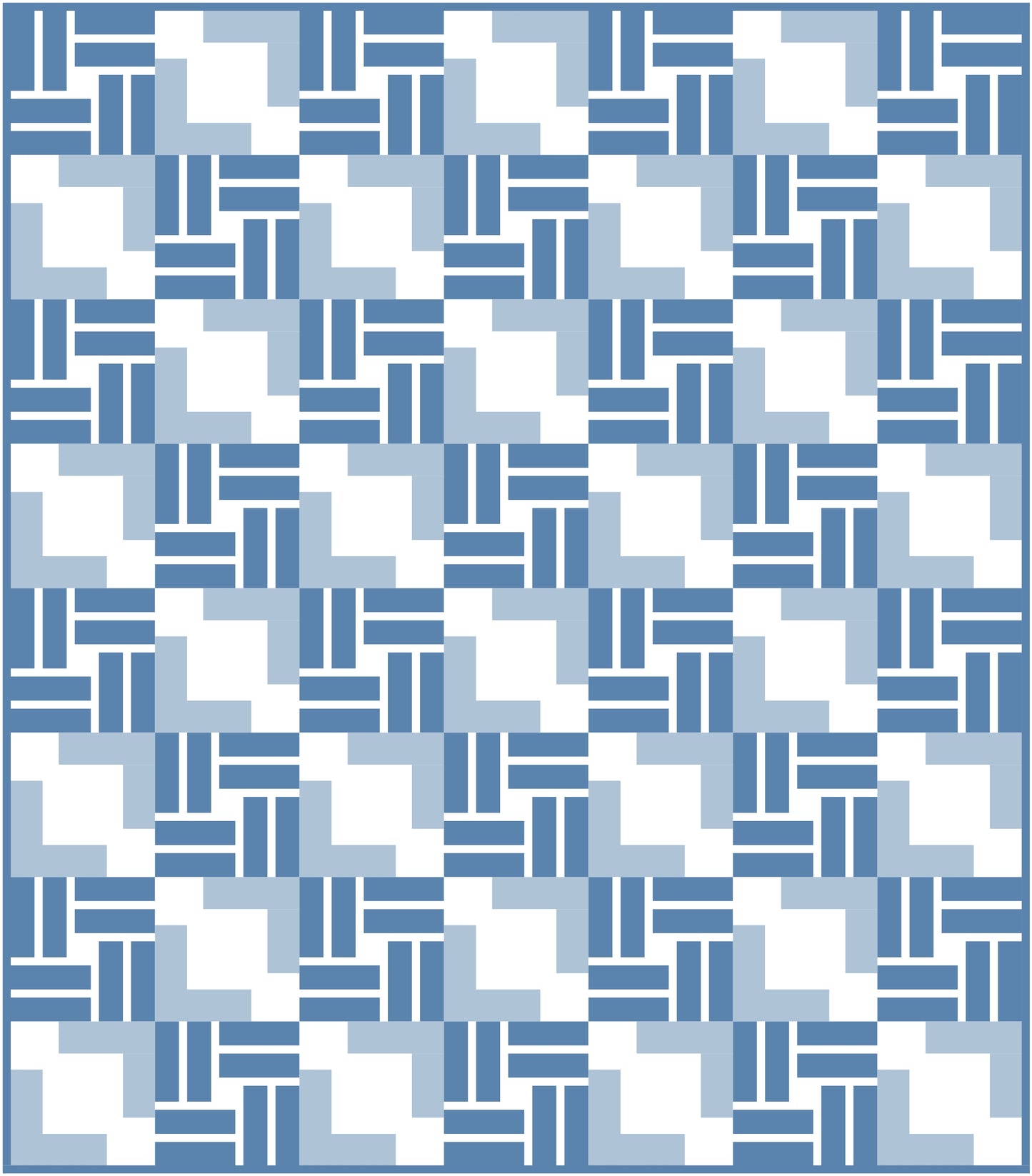 Tangle Quilt Block Pattern
