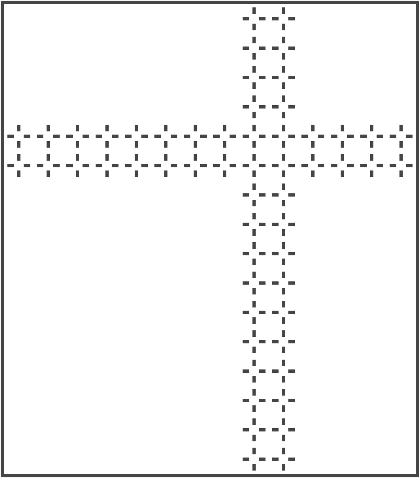 Tetrad Quilt Block Pattern