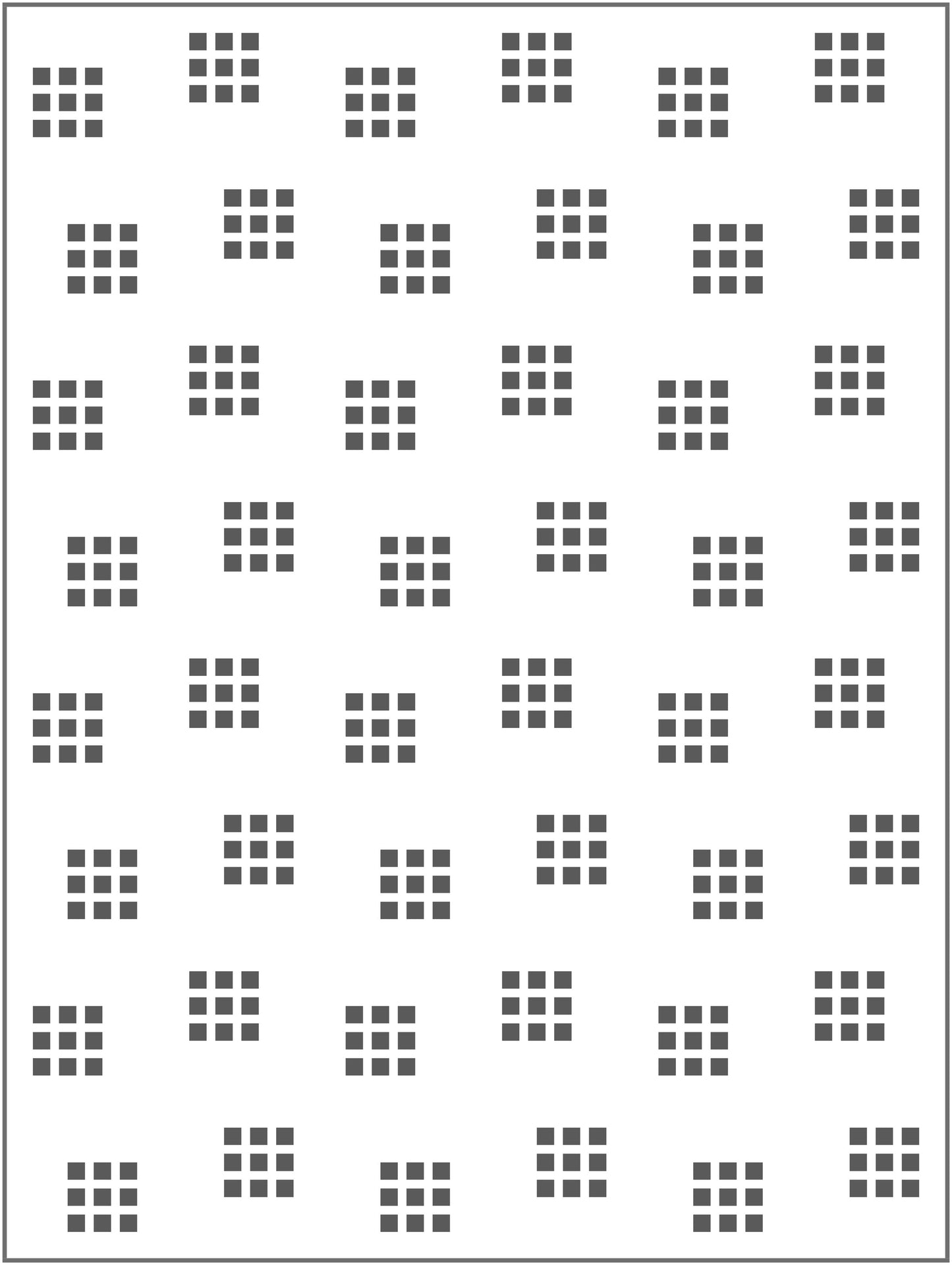 Three Squared Quilt Block Pattern