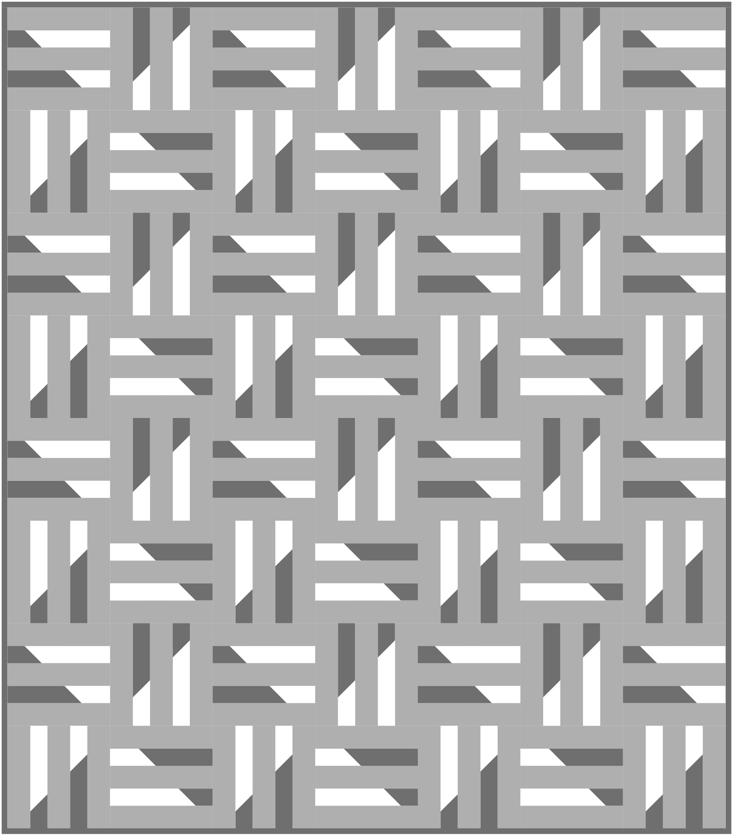 Tilted Quilt Block Pattern