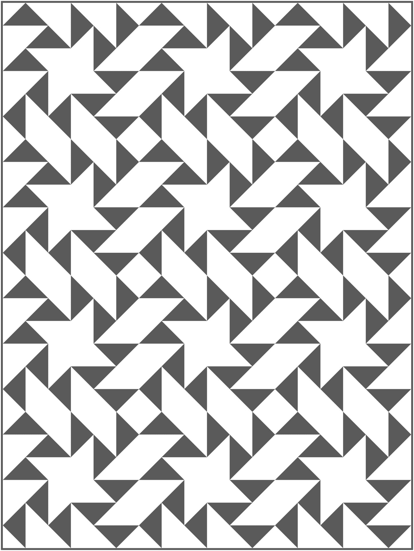 Triplets Quilt Block Pattern