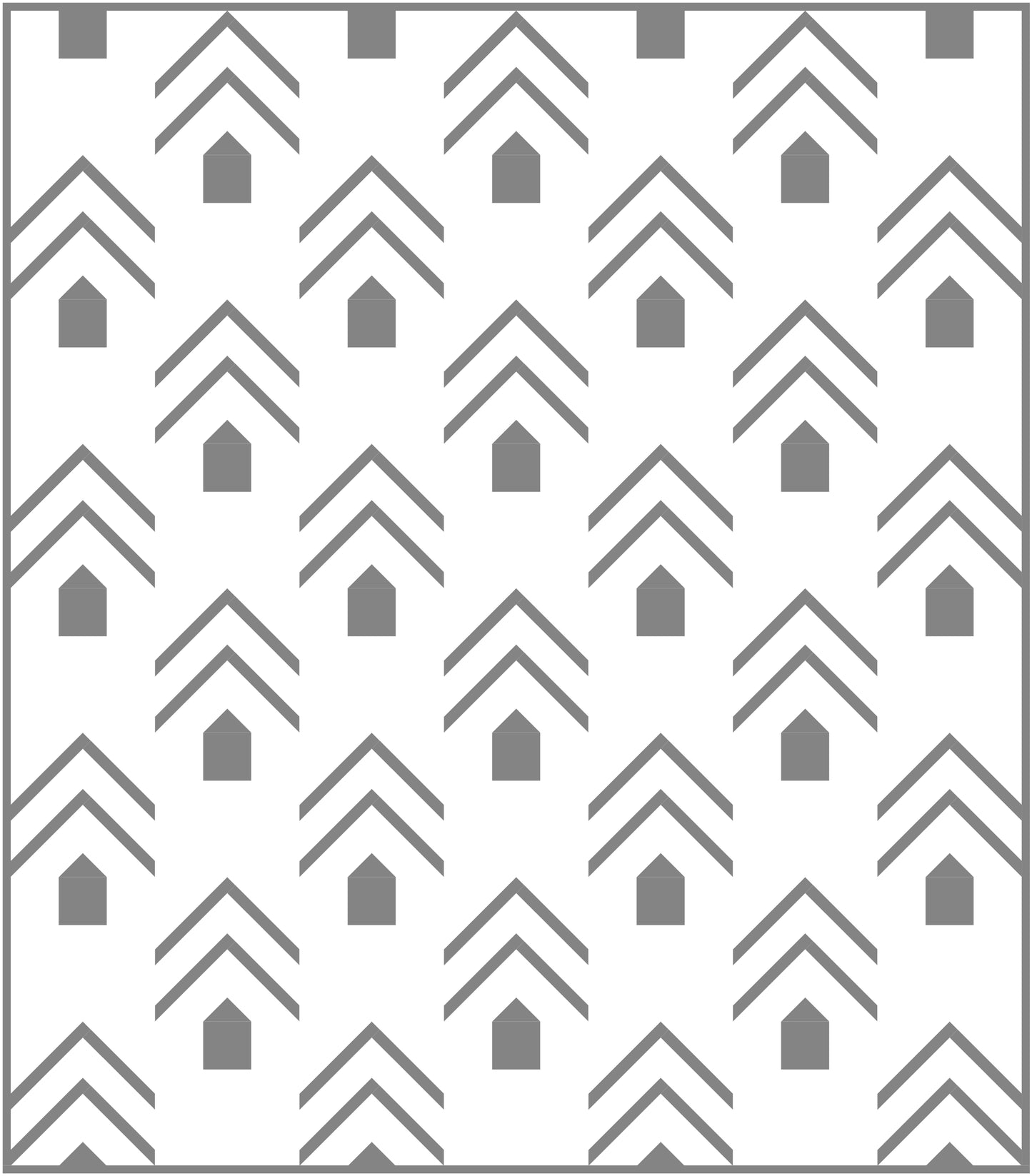 Waves Quilt Block Pattern