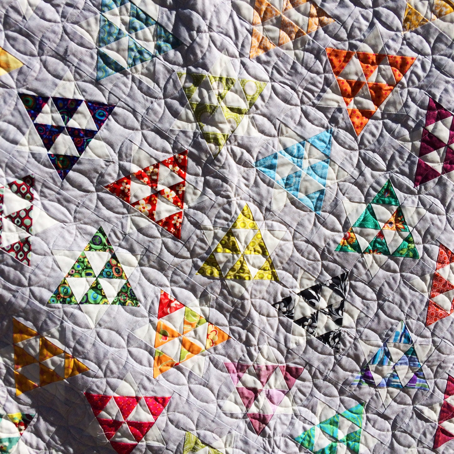 Dancing Stars Quilt {Handmade Quilt by Amy Ellis}