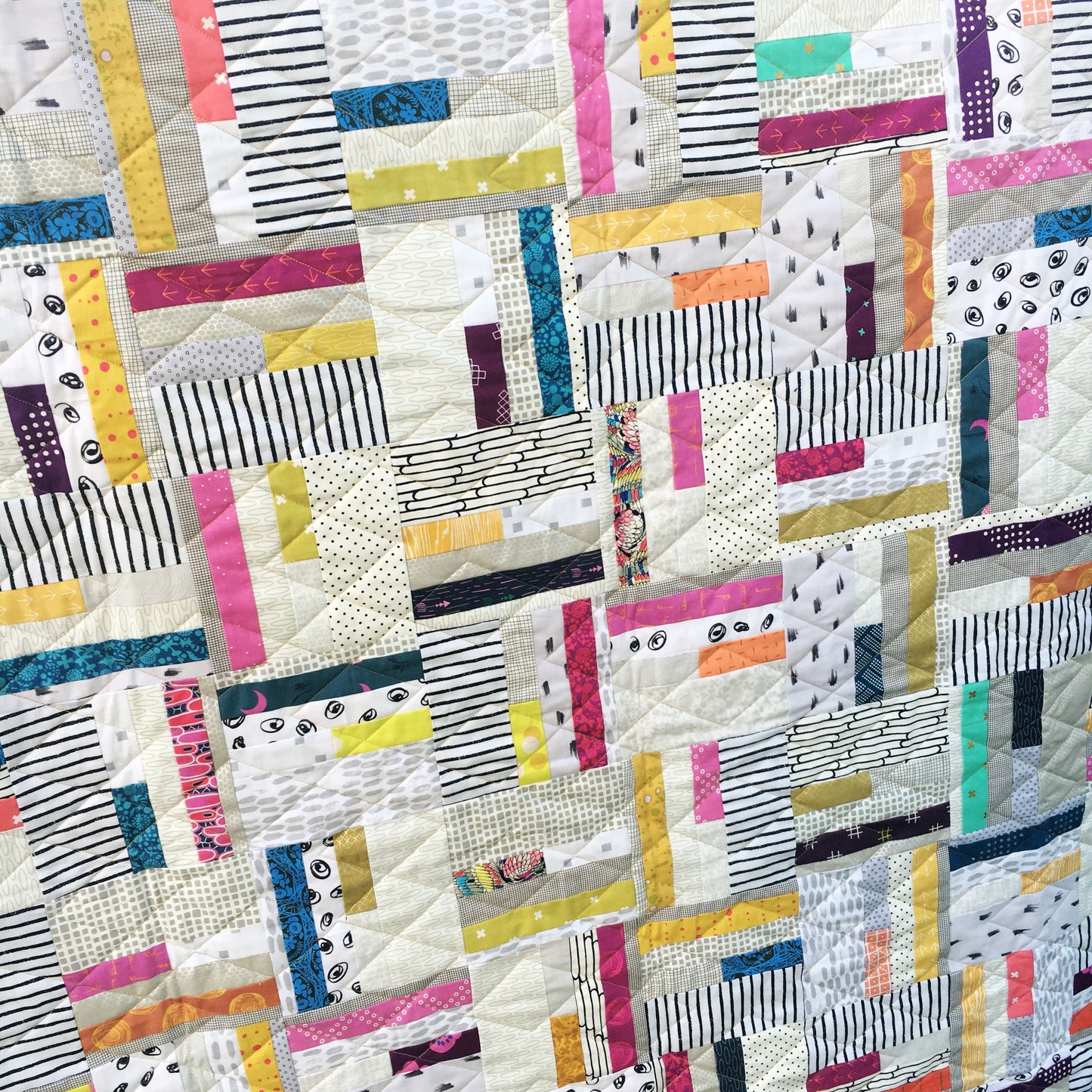 PDF quilt pattern with directional movement – Dart pattern