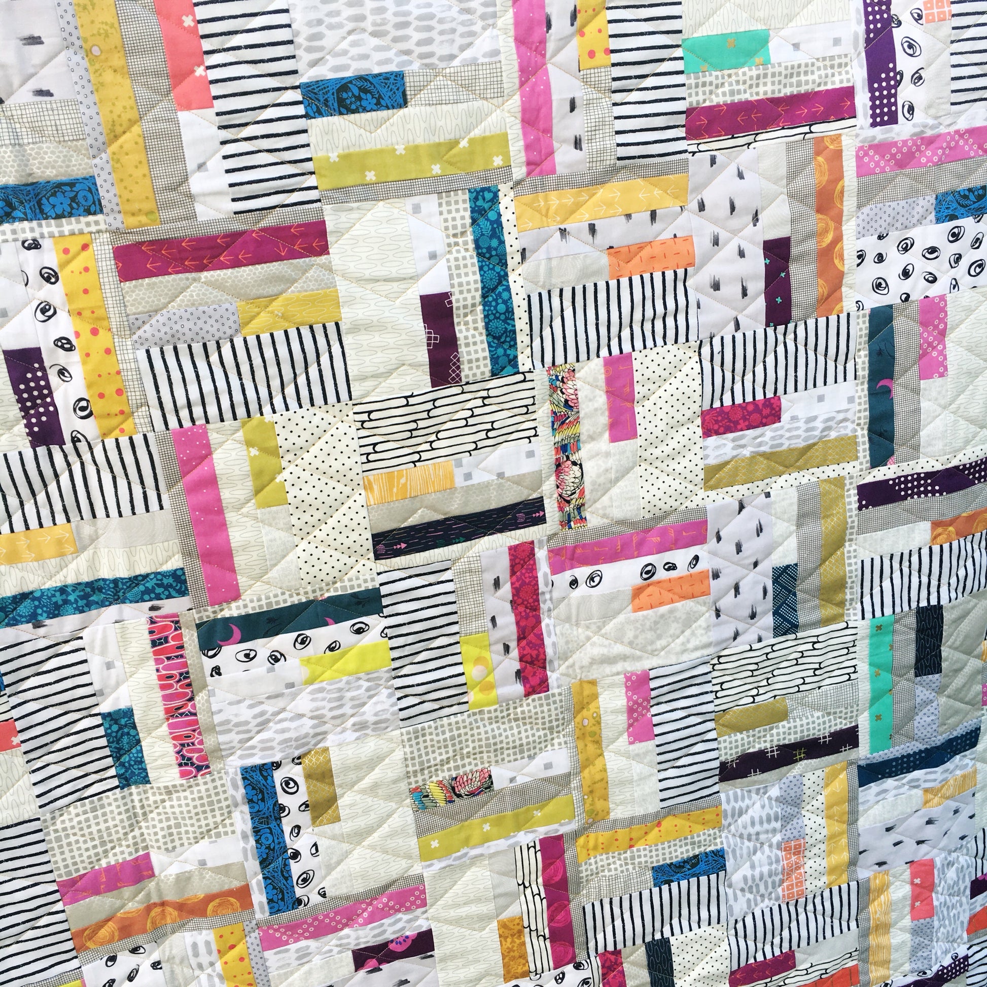 PDF quilt pattern with directional movement – Dart pattern
