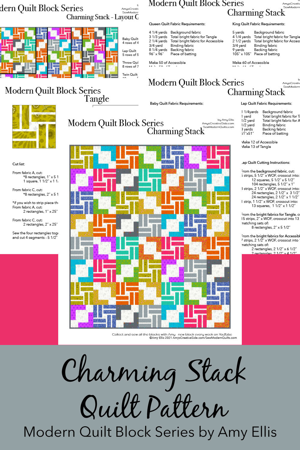 Modern Quilt Block Series - Complete Collection Access