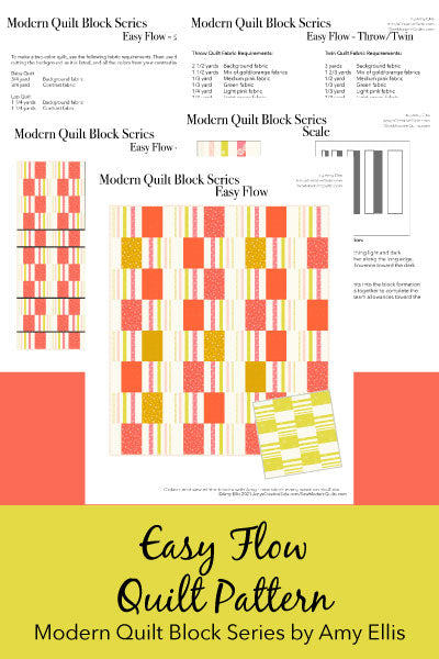 Easy Flow PDF Quilt Pattern