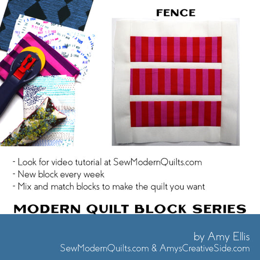 Fence Quilt Block Pattern