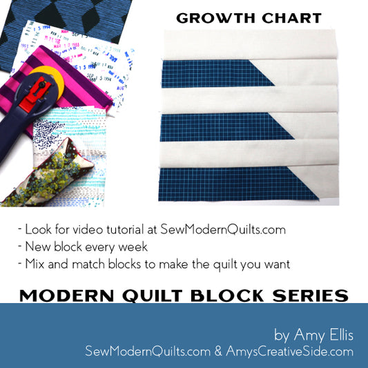 Growth Chart Quilt Block Pattern