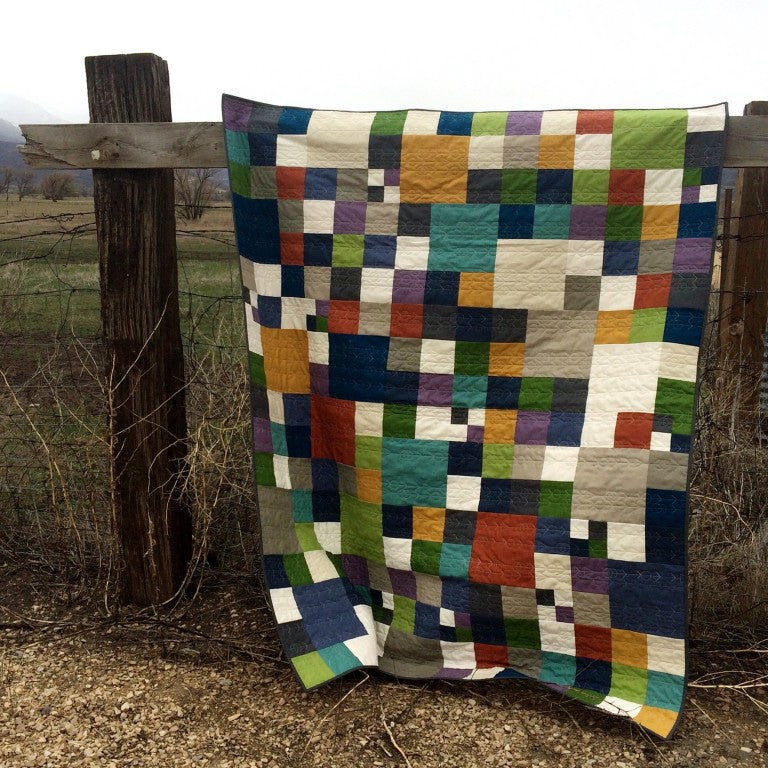 Talk of the Town quilt pattern by Amy Ellis – modern patchwork design